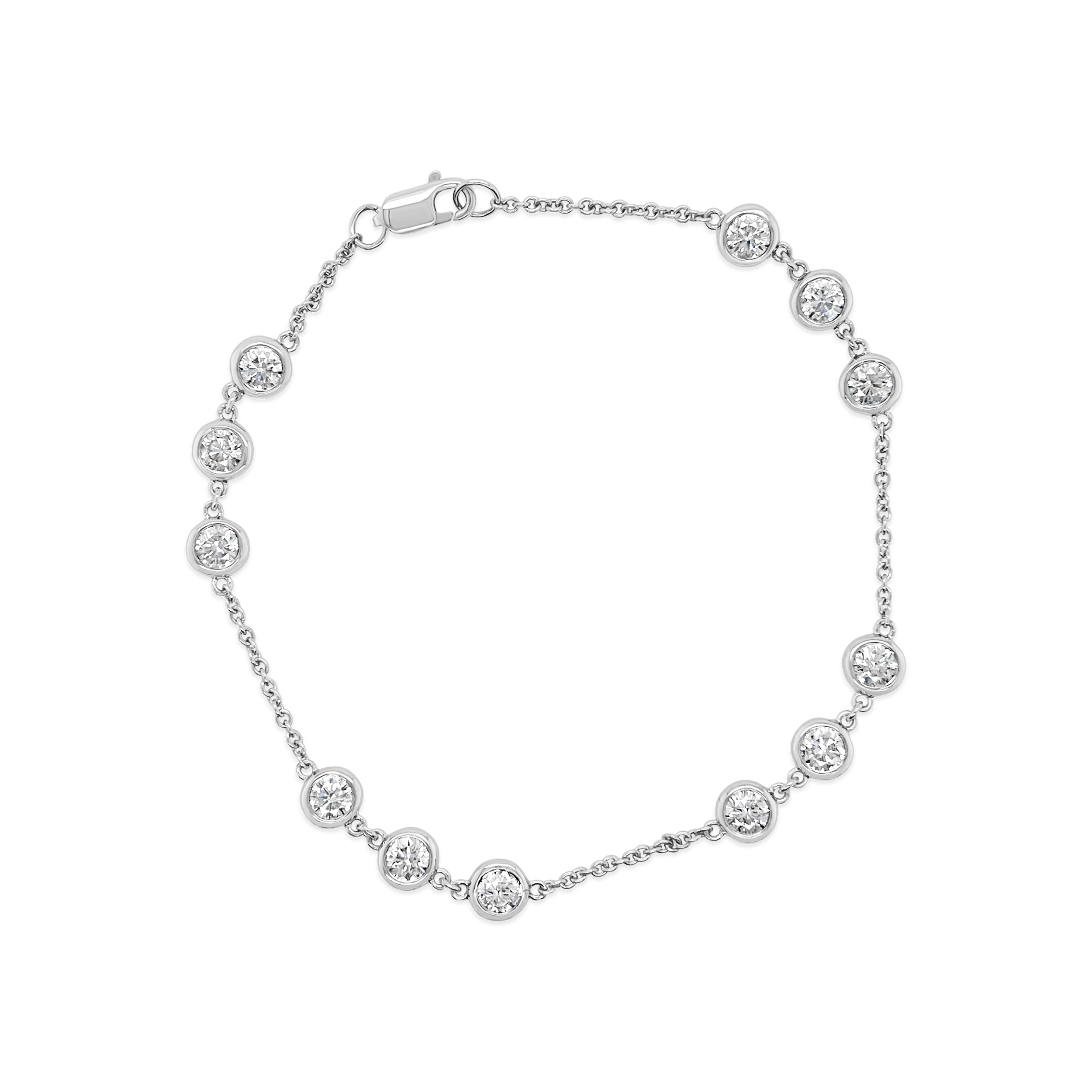 Clara By Martin Binder Diamond By The Yard Bracelet (1.75 Ct. Tw.)