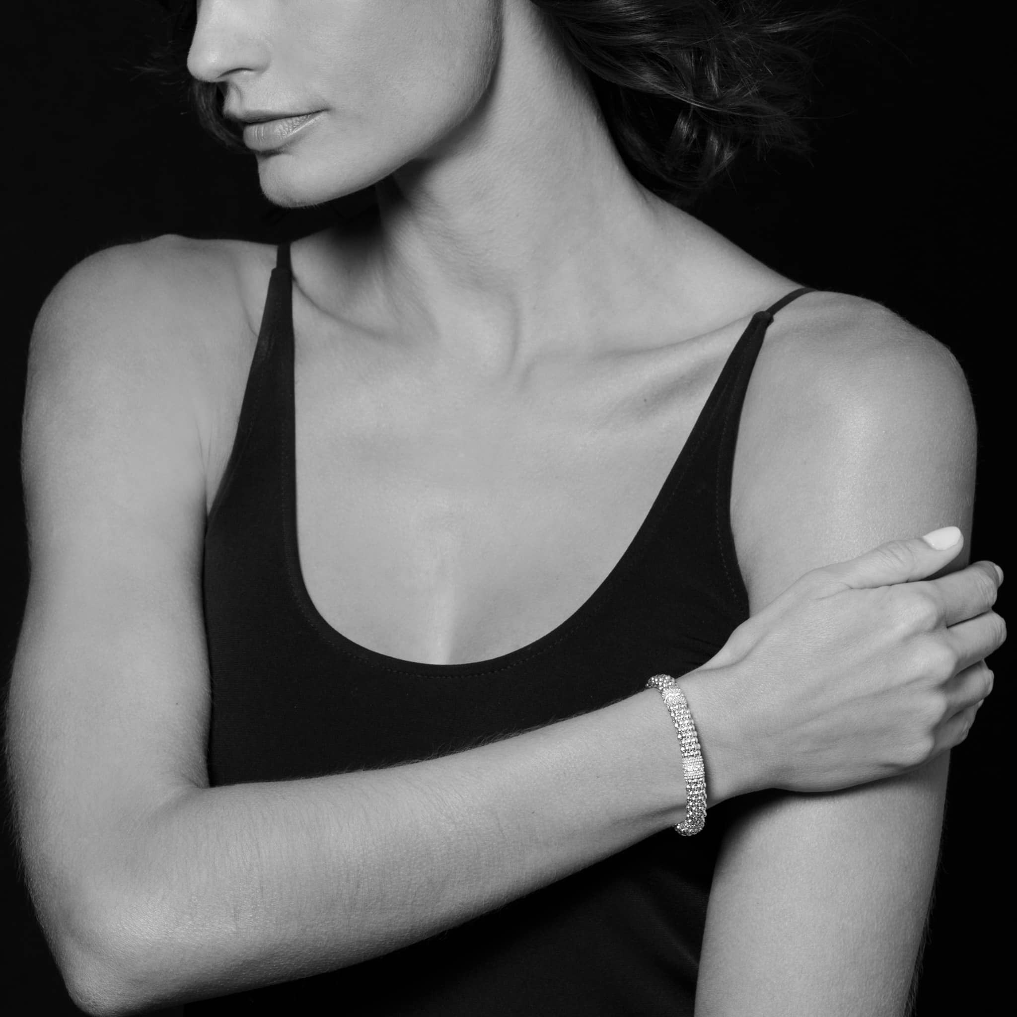 Lagos Caviar Lux Diamond Caviar Bracelet