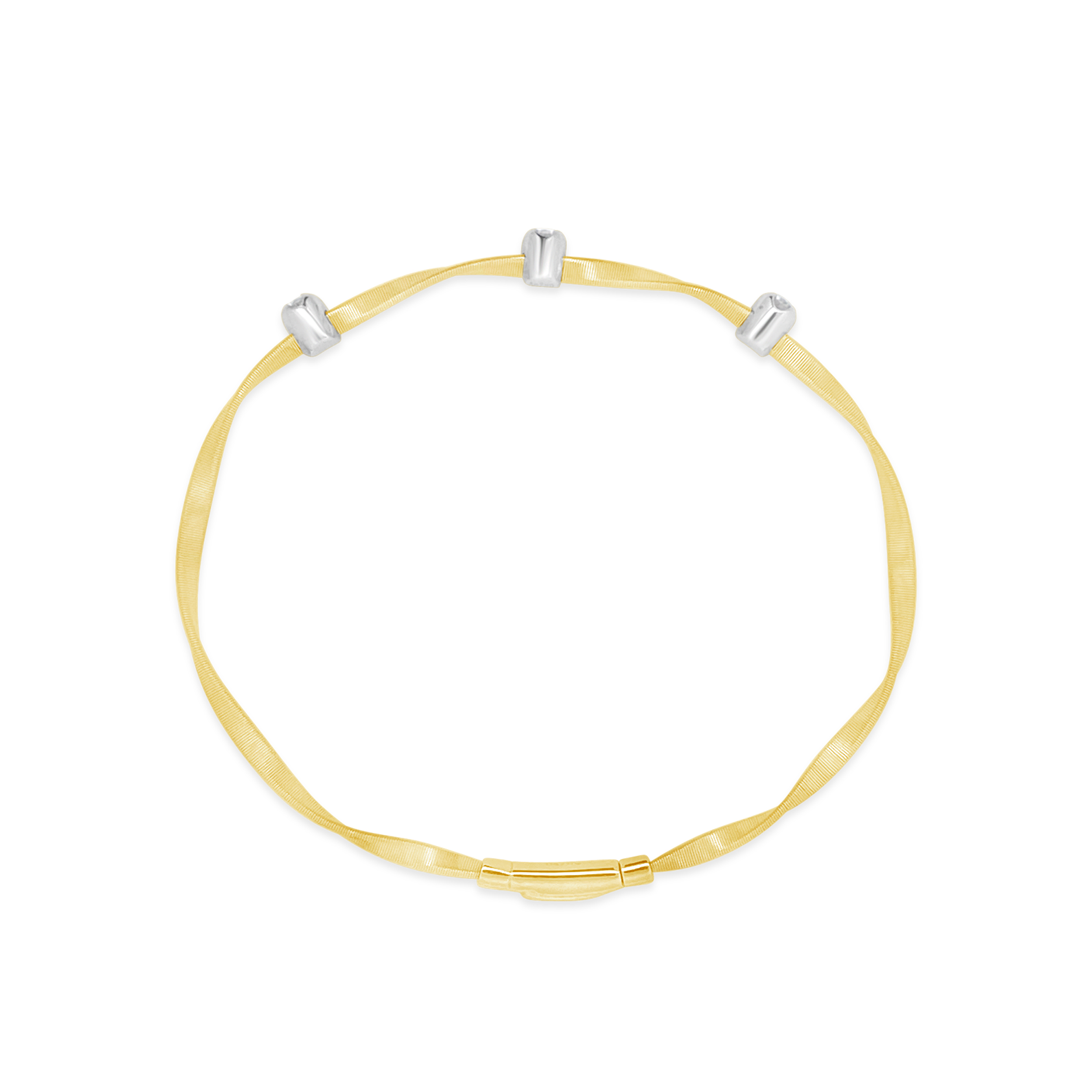 Clara By Martin Binder Twisted Diamond Bangle Bracelet (0.11 Ct. Tw.)