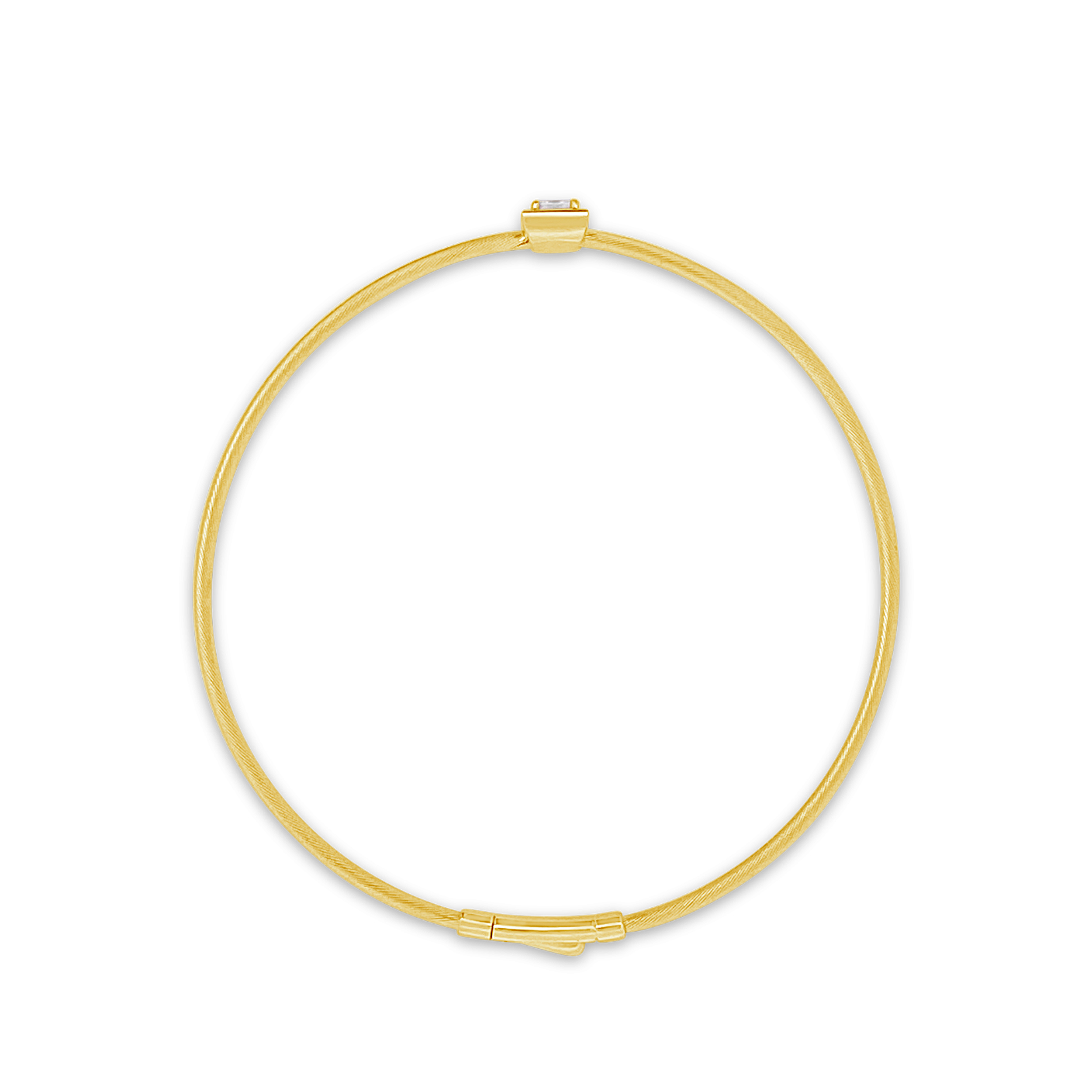 Clara By Martin Binder Square Station Diamond Bracelet (0.11 Ct. Tw.)