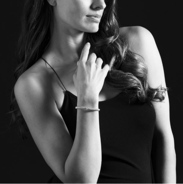 Lagos Caviar Lux Diamond X Bracelet