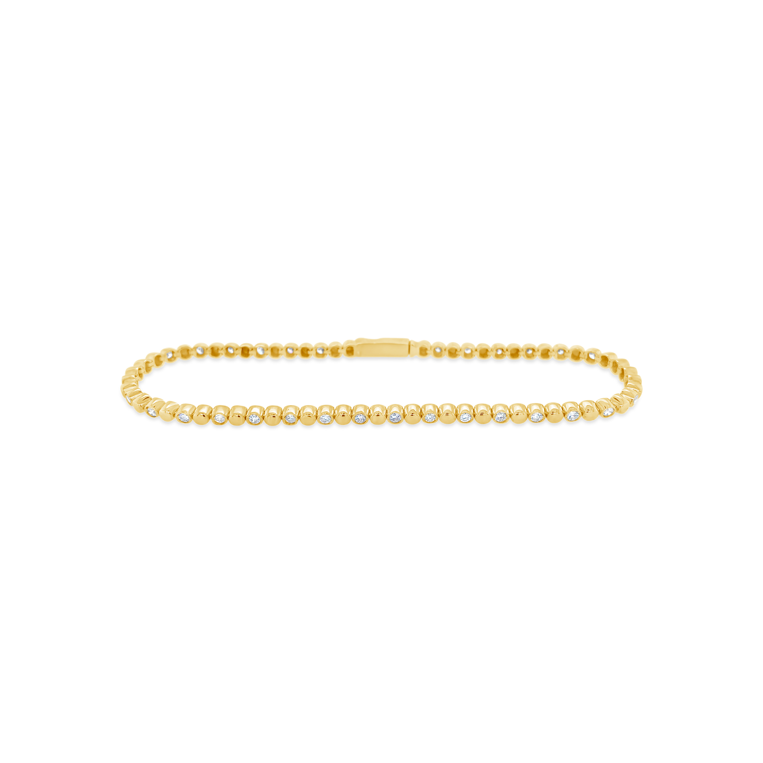 Clara By Martin Binder Diamond Bezel Station Bracelet (0.94 Ct. Tw.)