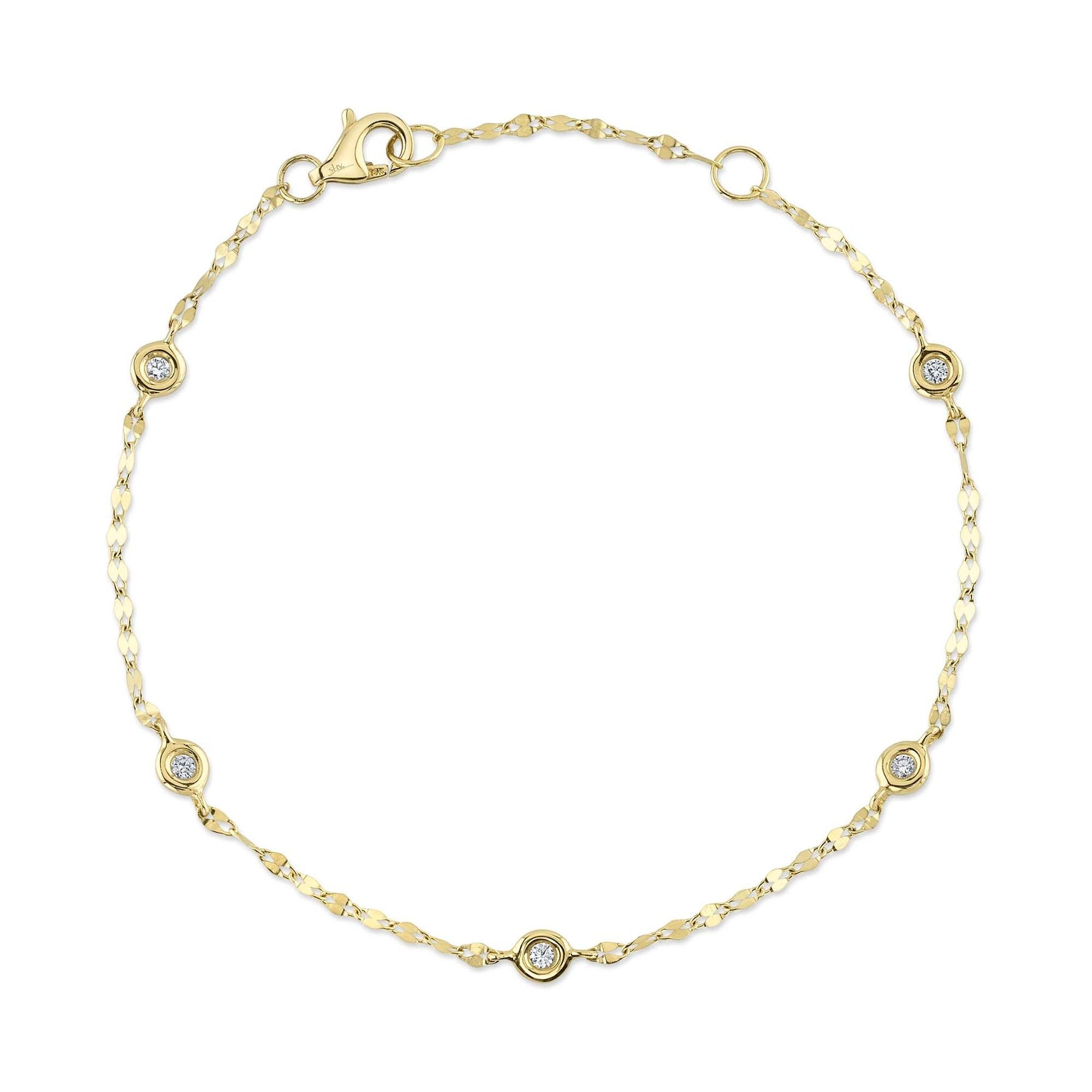Shy Creation Bailey Diamonds by the Yard Bracelet
