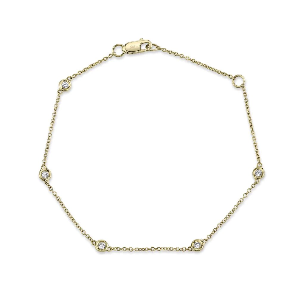 Shy Creation Diamond by the Yard Bracelet