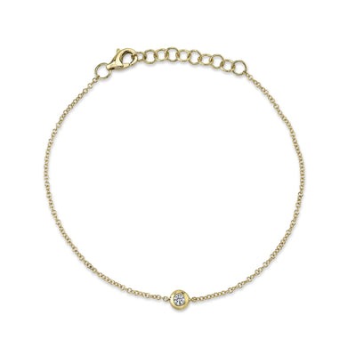 Shy Creation Kate Diamond Bezel Bracelet