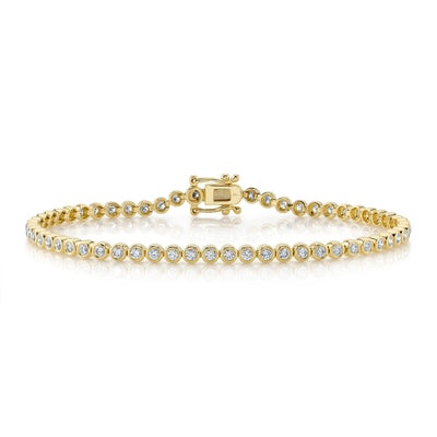 Shy Creation Bailey Diamond Bezel Tennis Bracelet