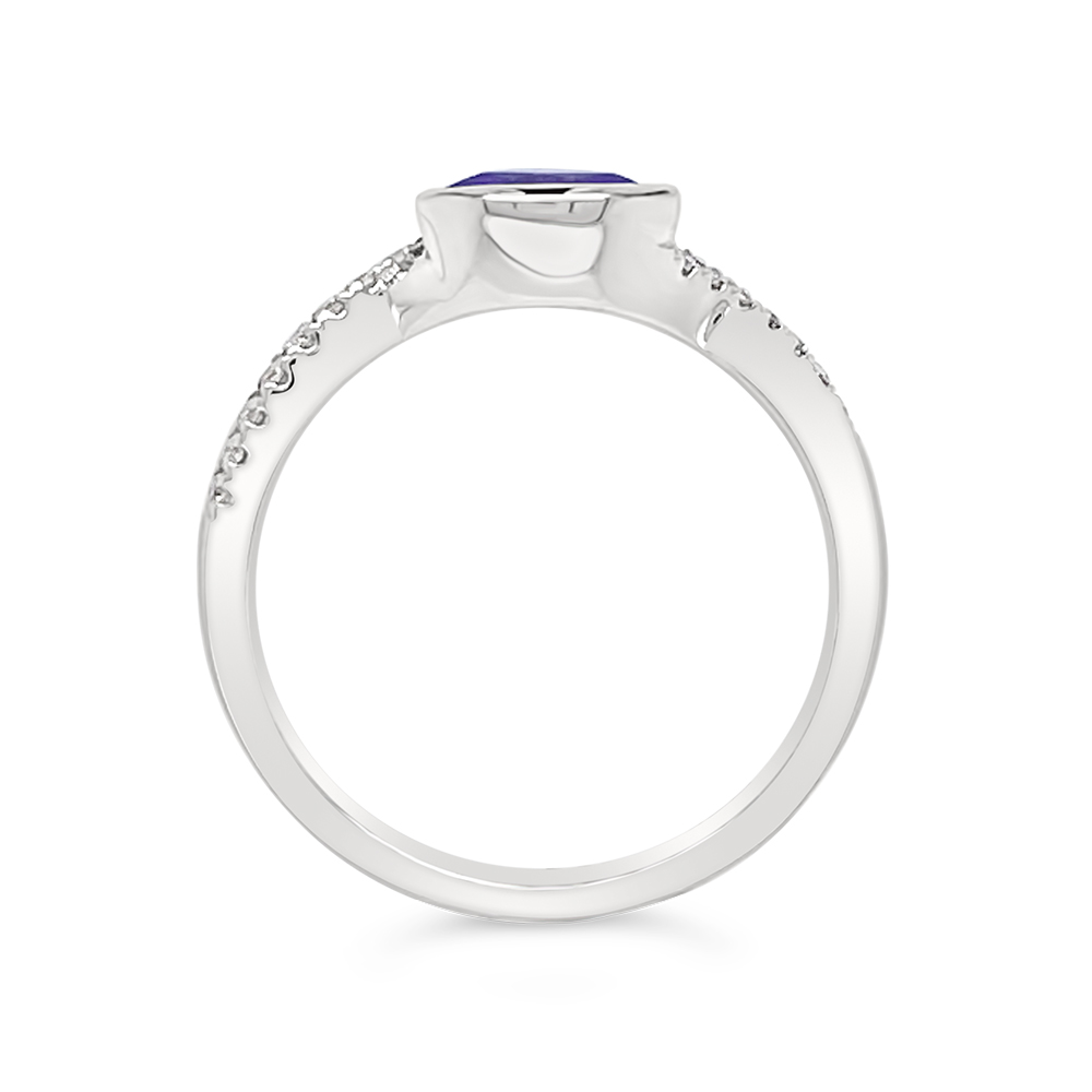 Irisa By Martin Binder Tanzanite & Diamond Ring (0.74 Ct. Tw. Gemstone)