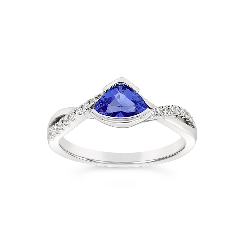 Irisa By Martin Binder Tanzanite & Diamond Ring (0.74 Ct. Tw. Gemstone)