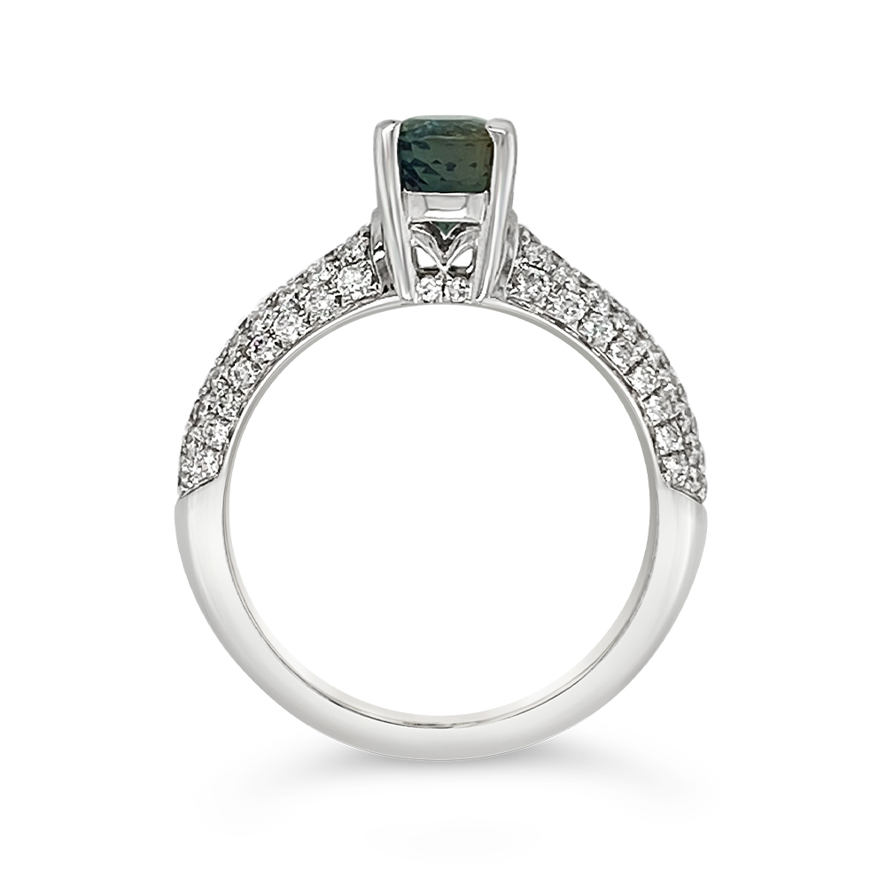 Irisa By Martin Binder Alexandrite & Diamond Ring (1.41 Ct. Tw. Gemstone)