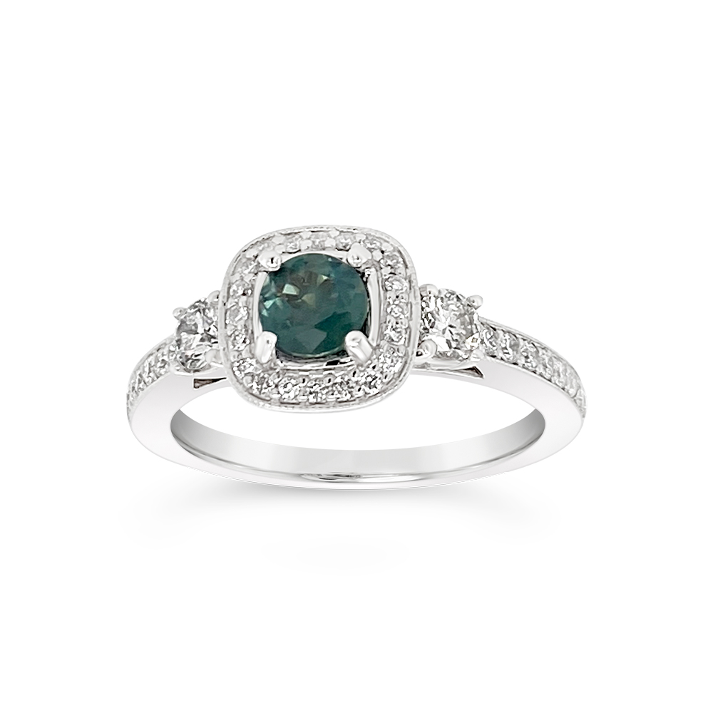 Irisa By Martin Binder Alexandrite & Diamond Ring (0.45 Ct. Tw. Gemstone)