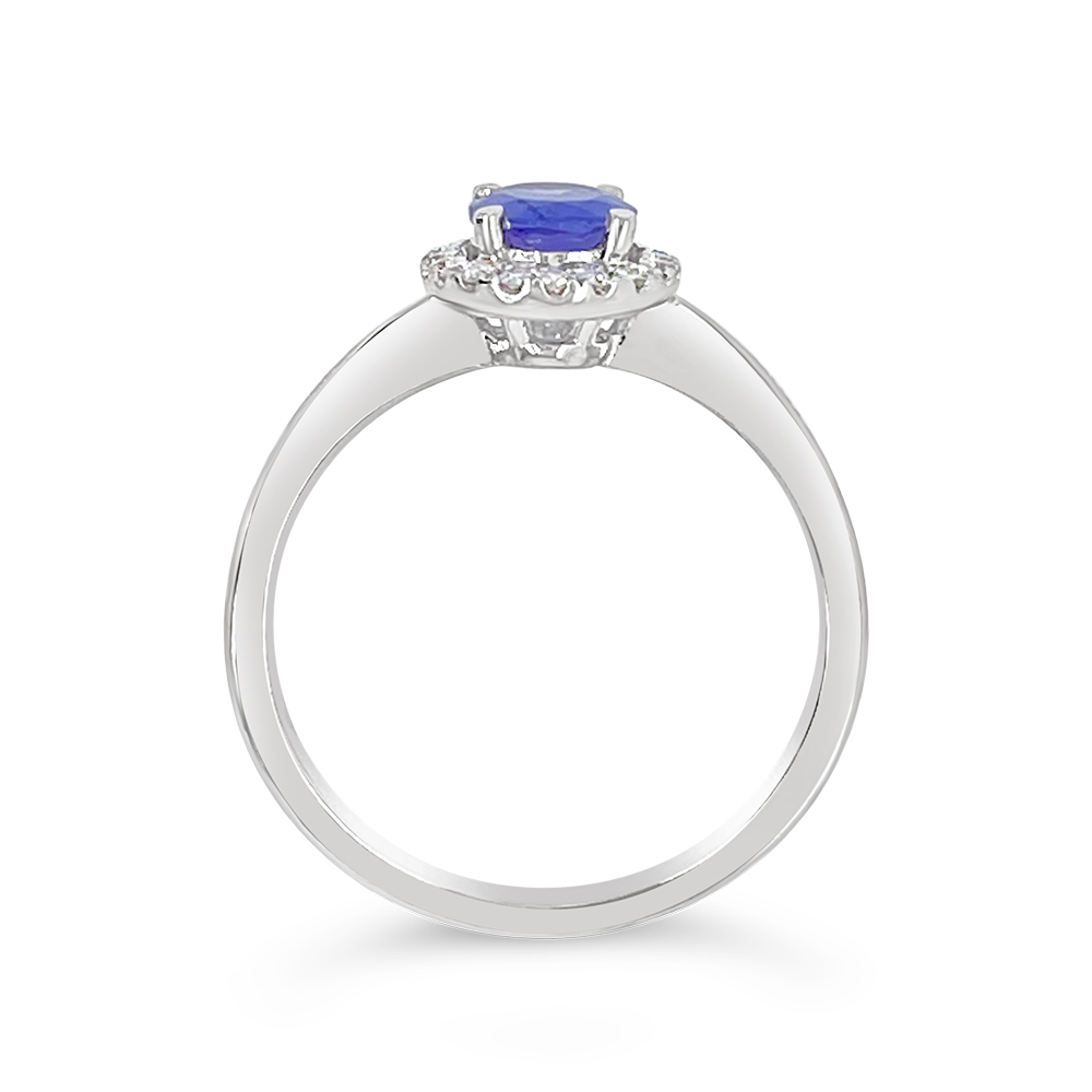 Irisa By Martin Binder Tanzanite & Diamond Ring