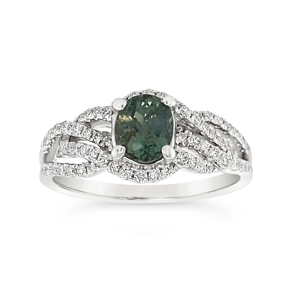 Irisa By Martin Binder Alexandrite & Diamond Ring