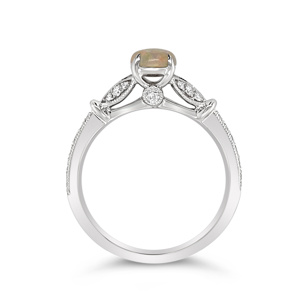 Irisa By Martin Binder Morganite & Diamond Accent Ring