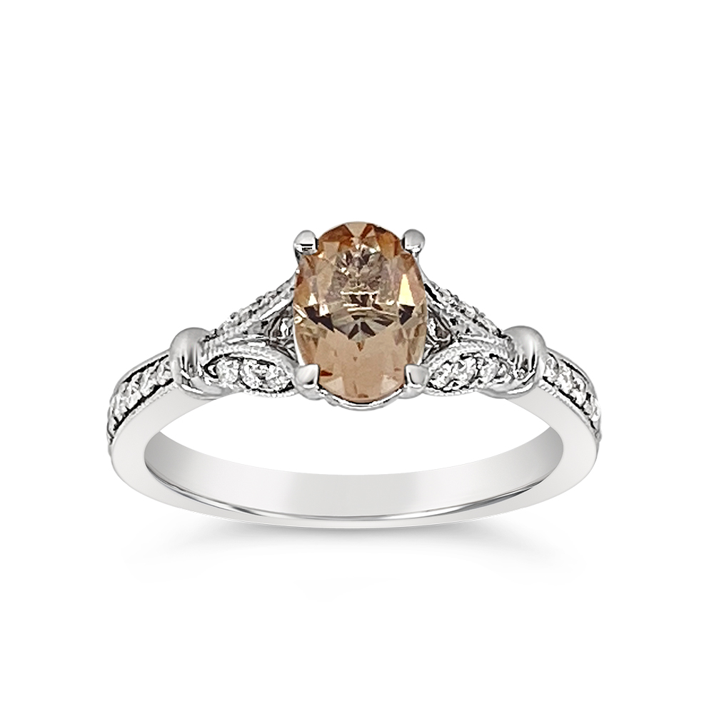 Irisa By Martin Binder Morganite & Diamond Accent Ring