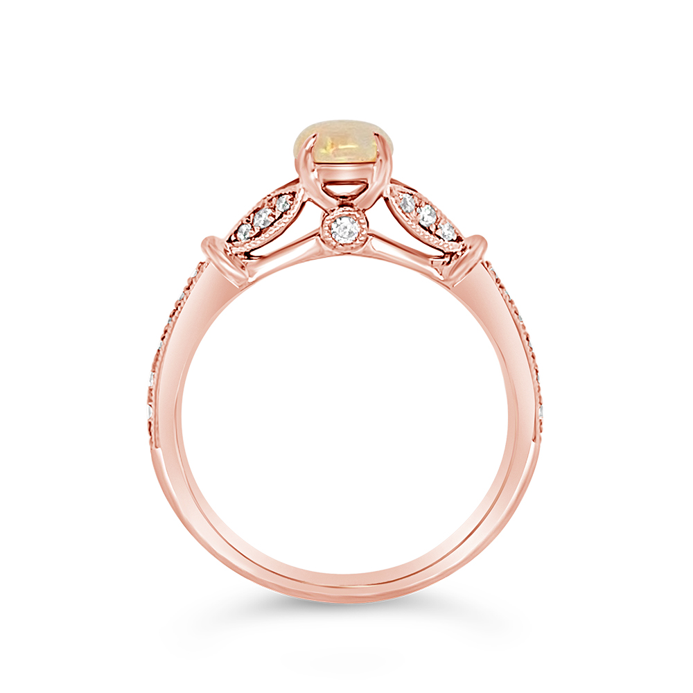 Irisa By Martin Binder Opal & Diamond Accent Ring