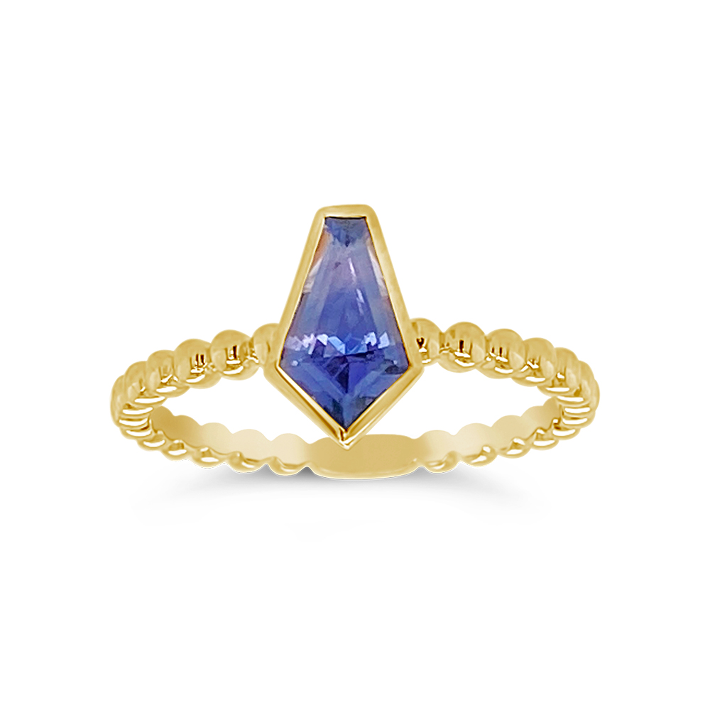 Irisa By Martin Binder Purple Sapphire Kite Ring