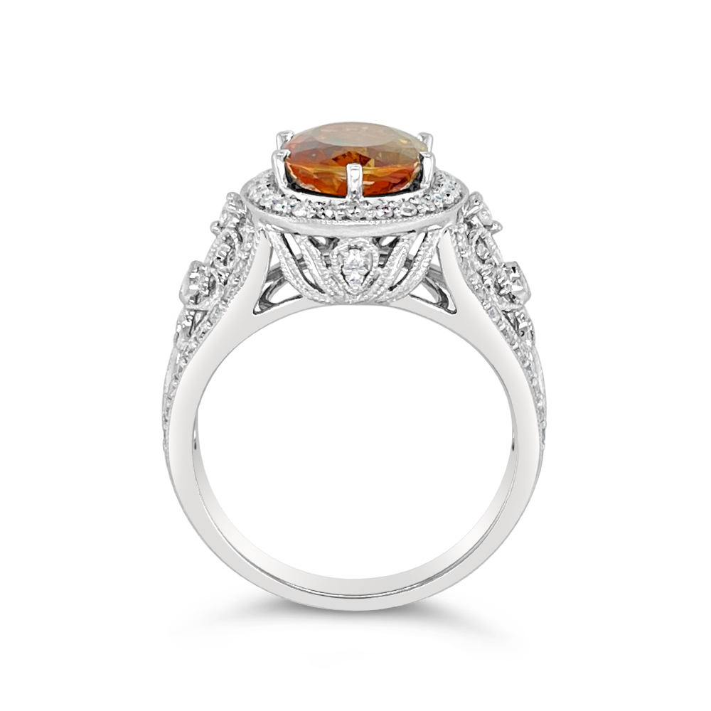 Irisa By Martin Binder Andaluzite & Diamond Statement Ring