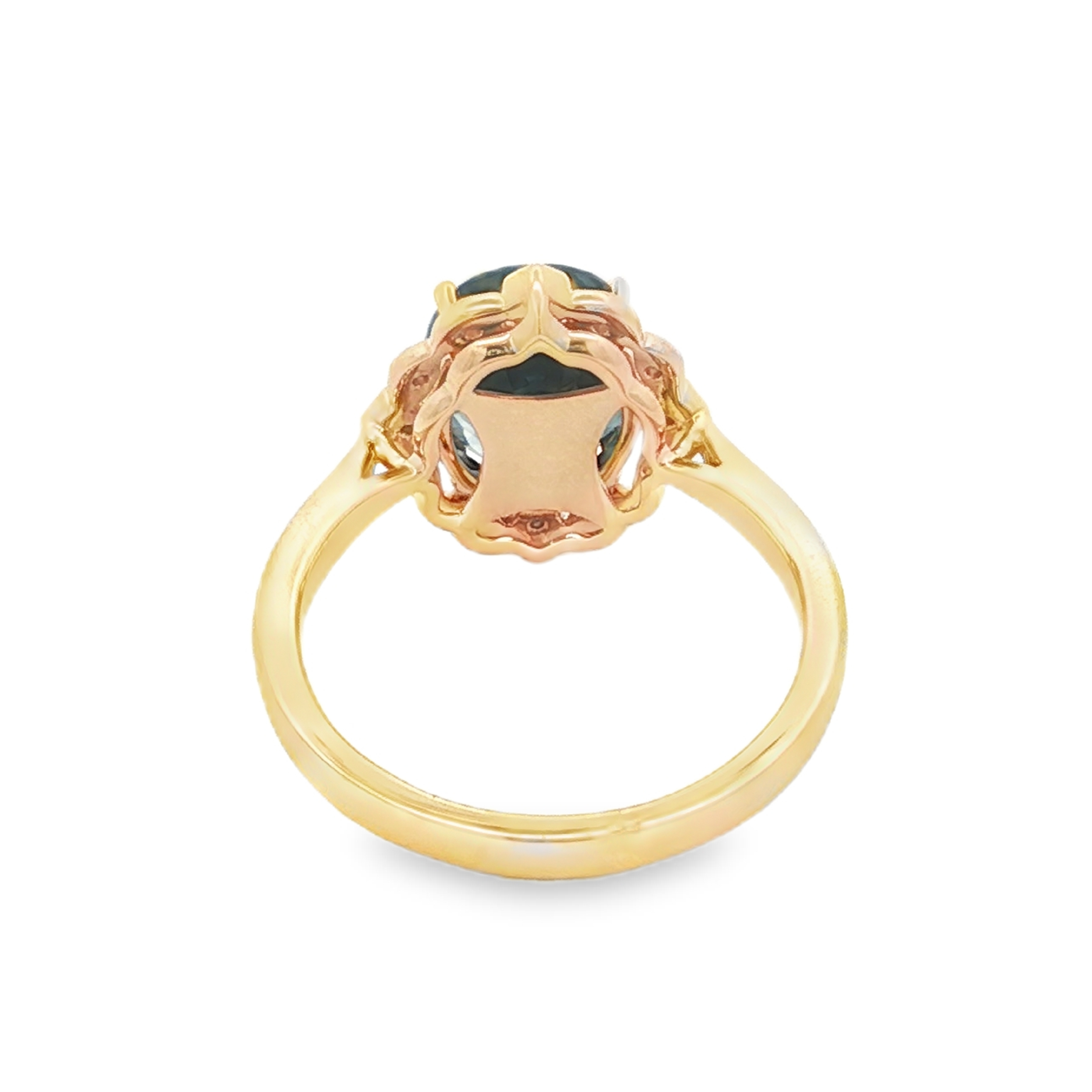 Irisa by Martin Binder London Blue Topaz & Diamond Ring
