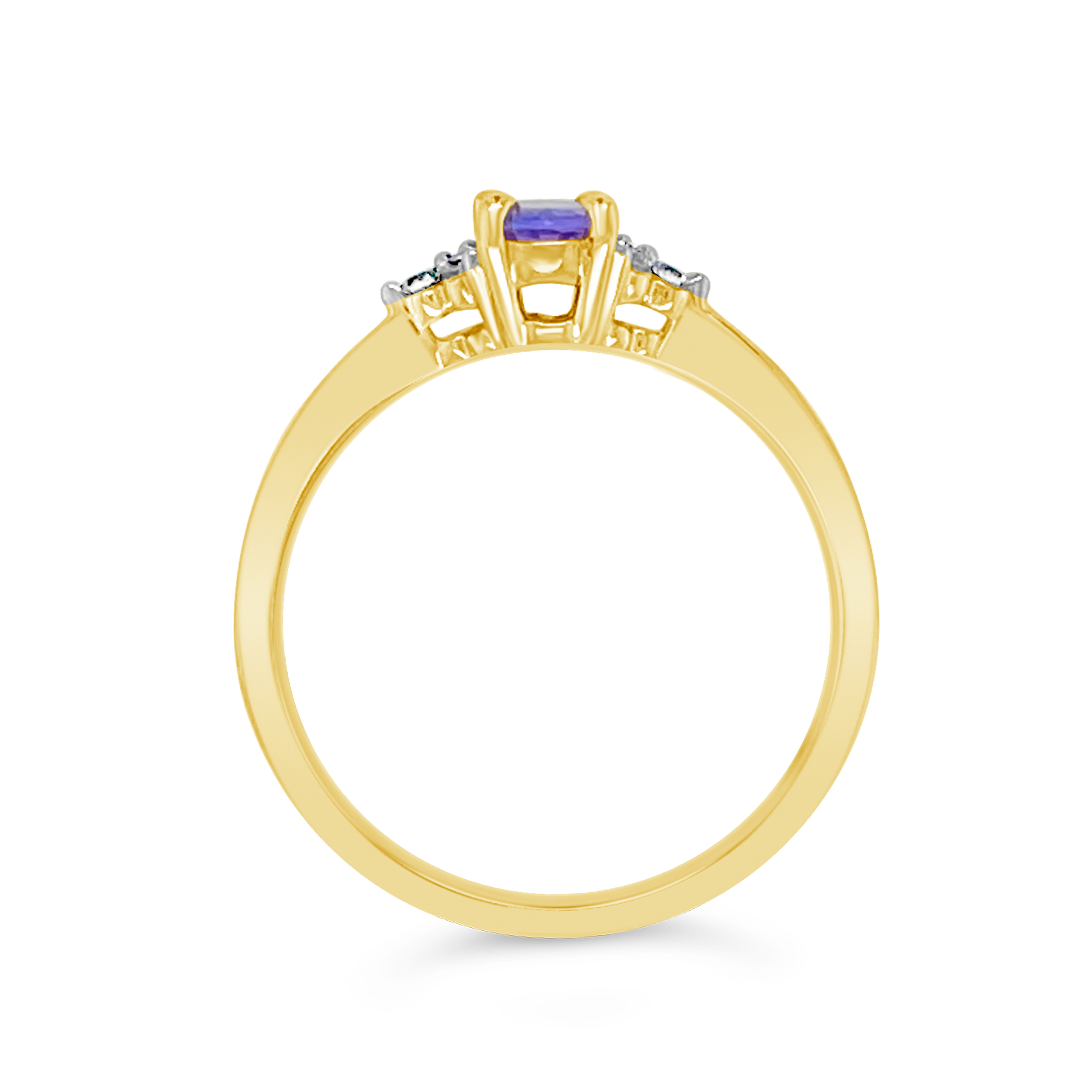 Irisa By Martin Binder Tanzanite & Diamond Accent Ring