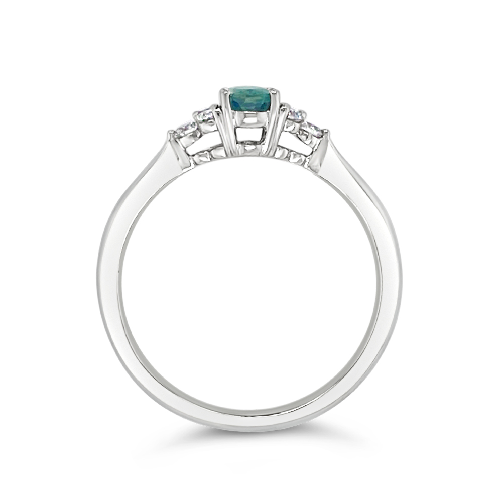 Irisa By Martin Binder Alexandrite & Diamond Accent Ring