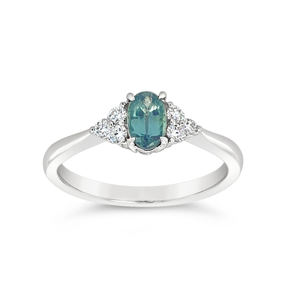 Irisa By Martin Binder Alexandrite & Diamond Accent Ring