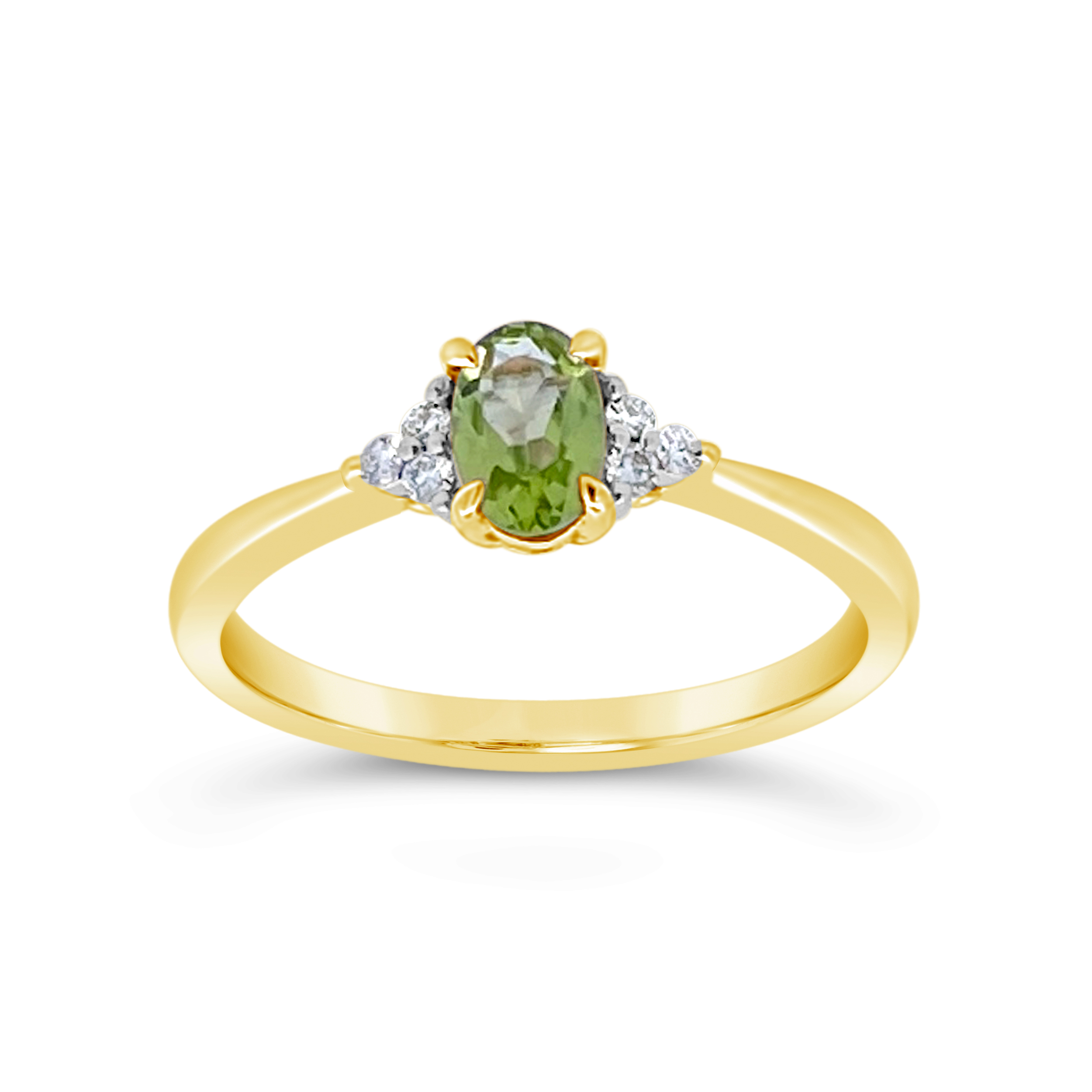 Irisa By Martin Binder Peridot & Diamond Accent Ring