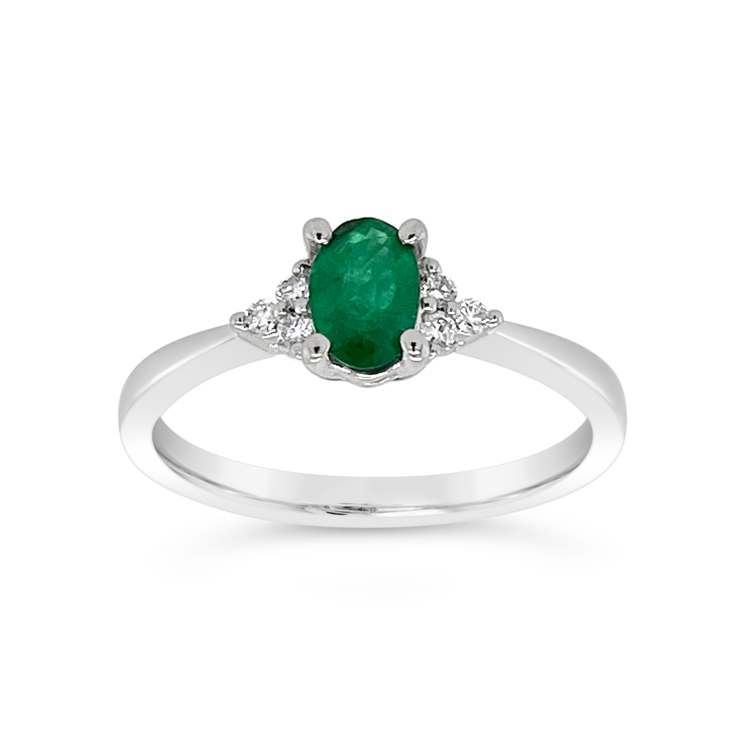 Irisa By Martin Binder Emerald & Diamond Accent Ring