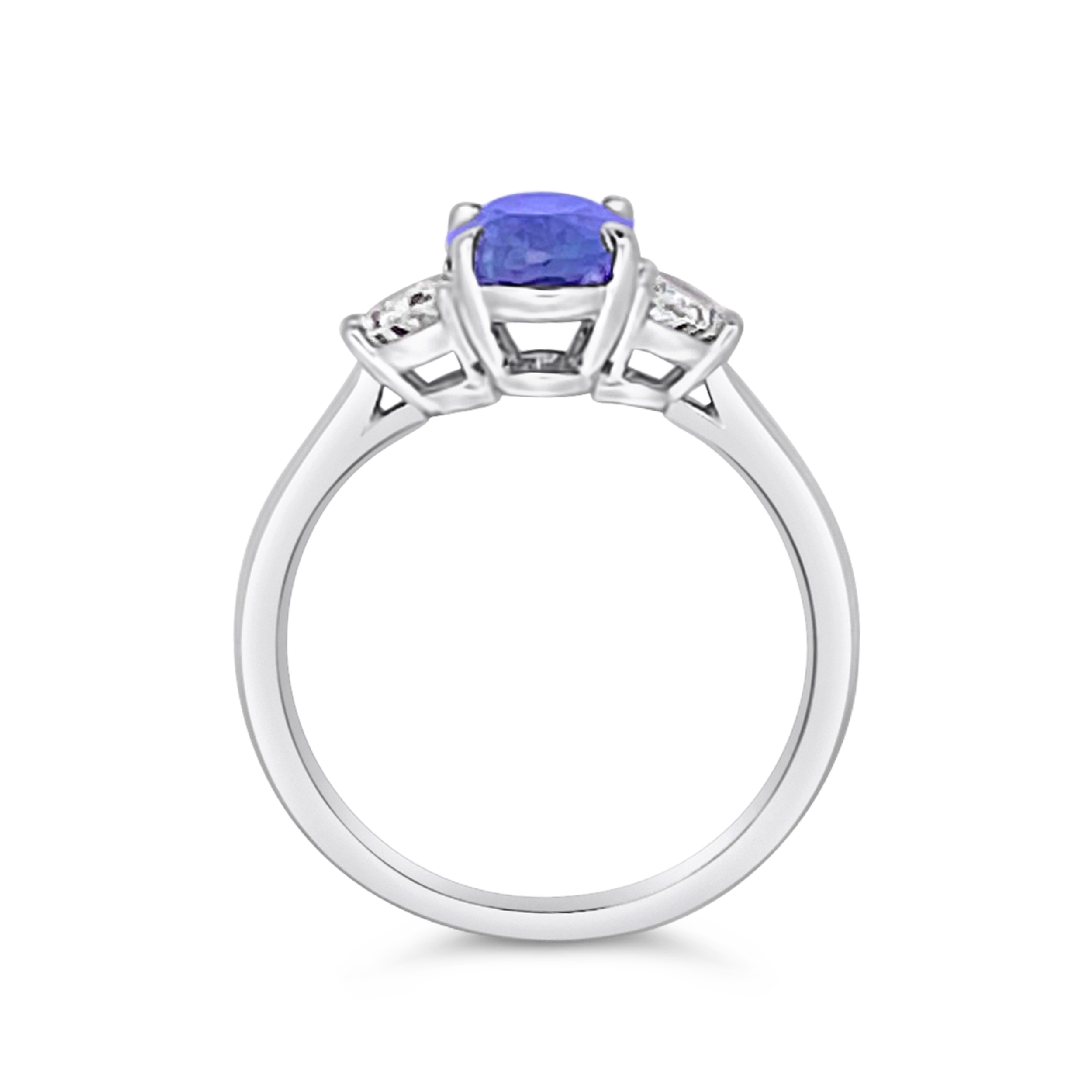 Irisa By Martin Binder Alexandrite & Diamond Three Stone Ring