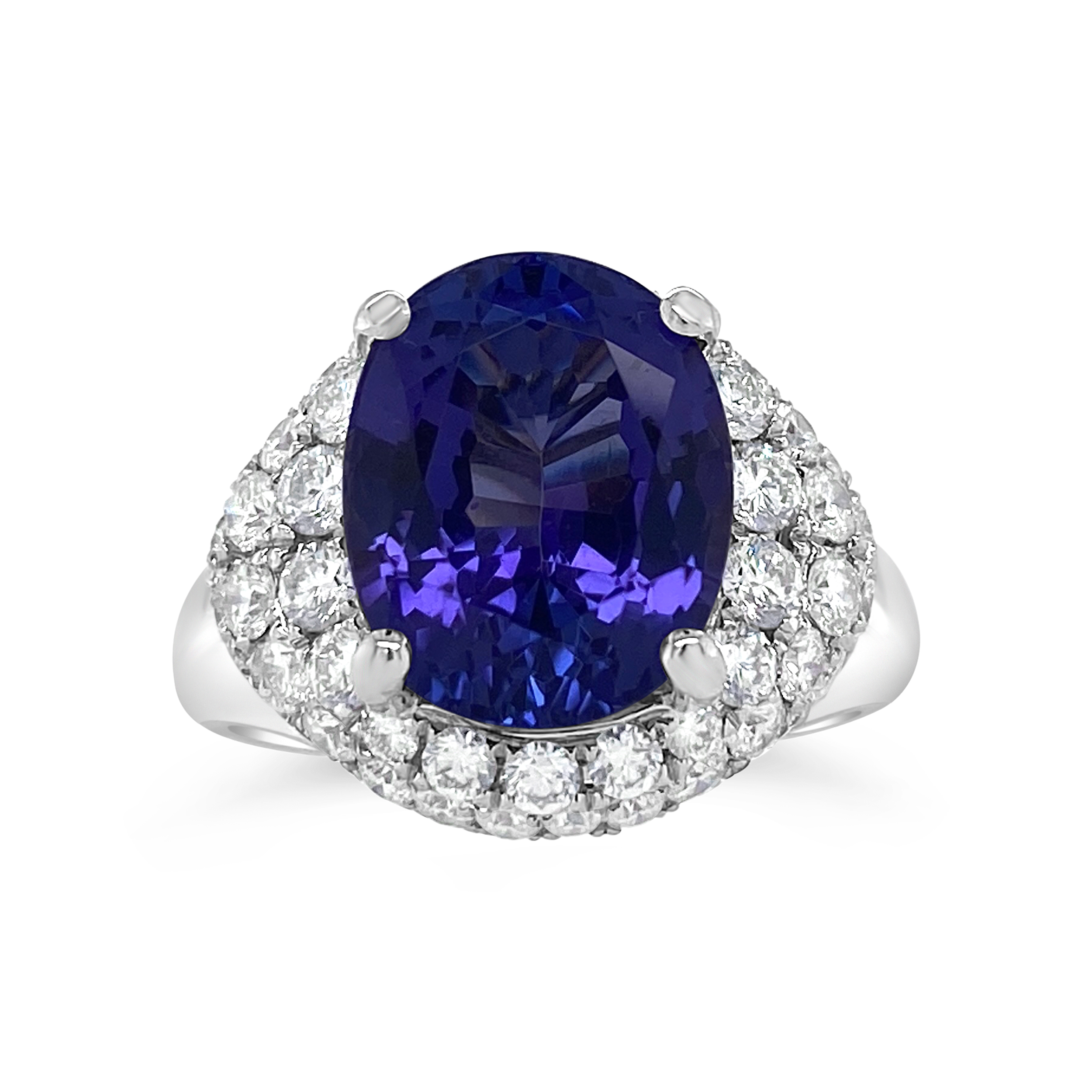 Irisa by Martin Binder Tanzanite & Diamond Statement Ring