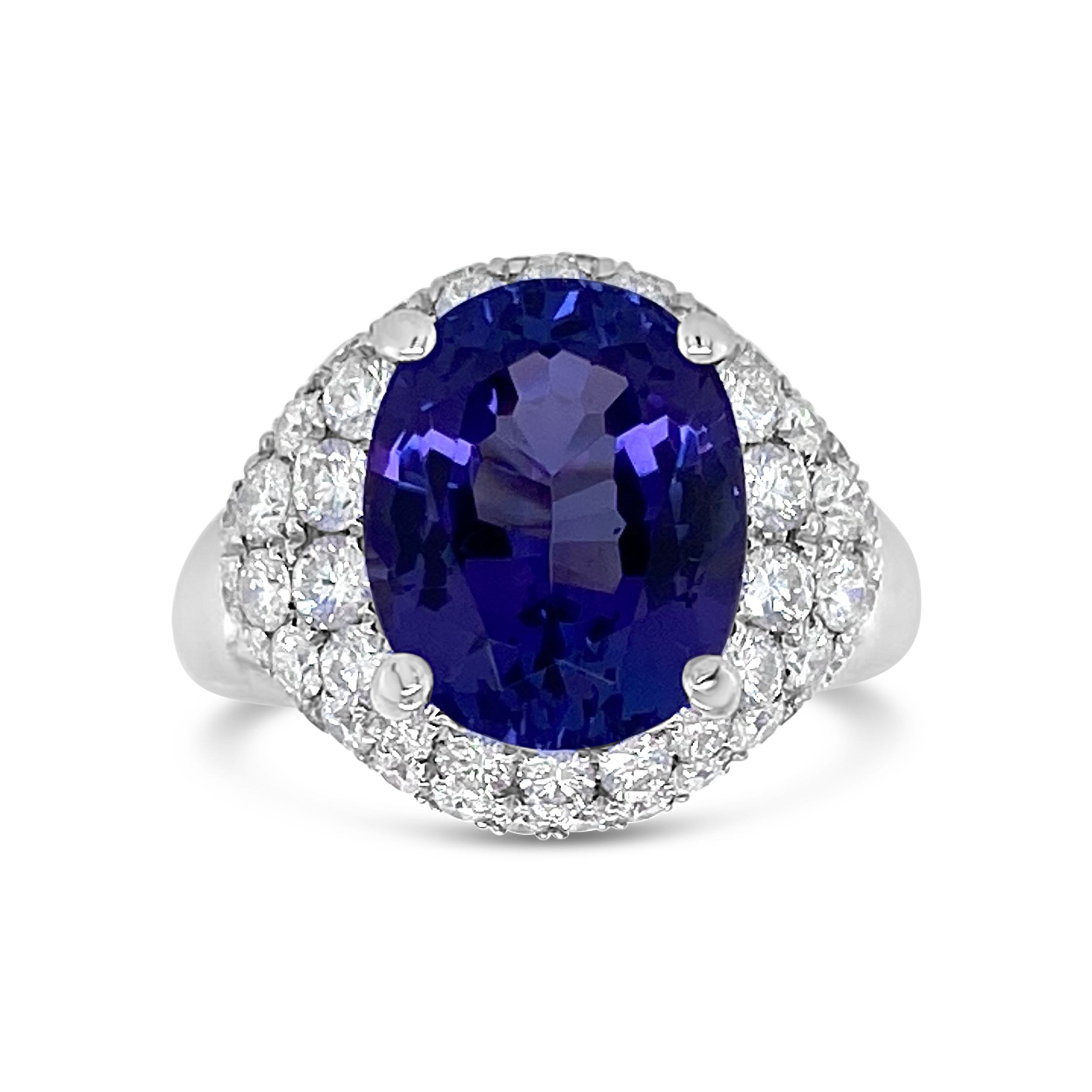 Irisa by Martin Binder Tanzanite & Diamond Statement Ring