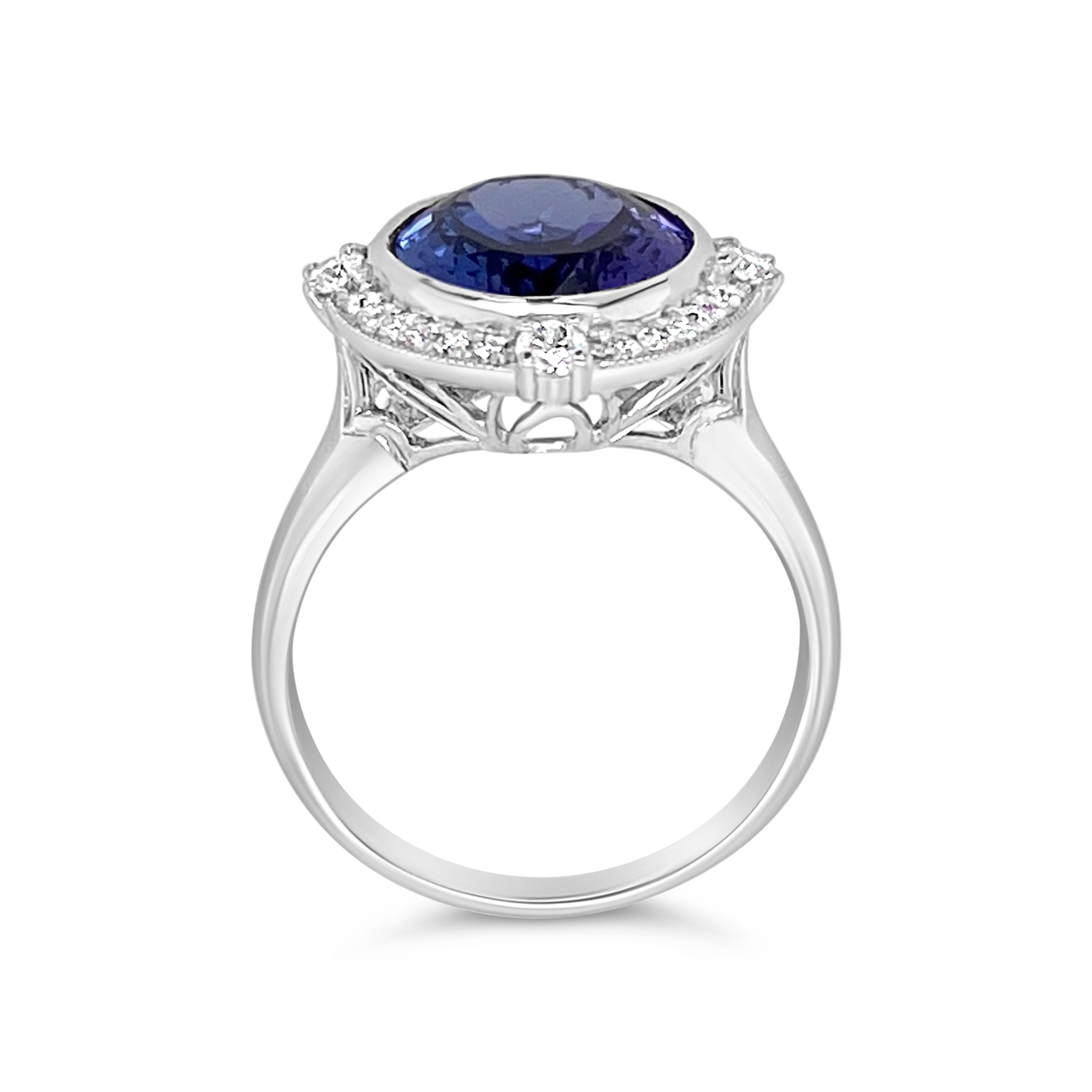 Irisa by Martin Binder Tanzanite & Diamond Statement Ring