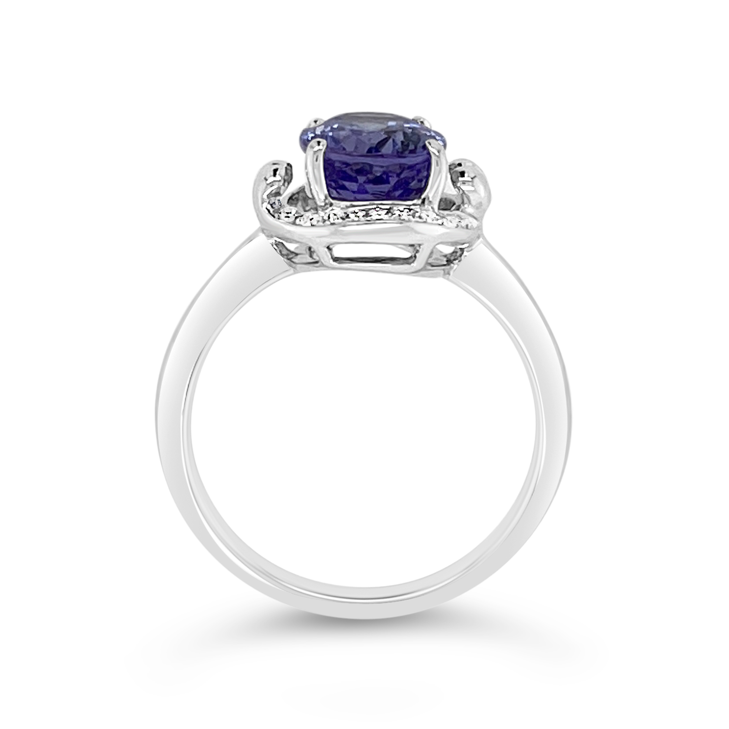 Irisa By Martin Binder Oval Tanzanite & Diamond Ring
