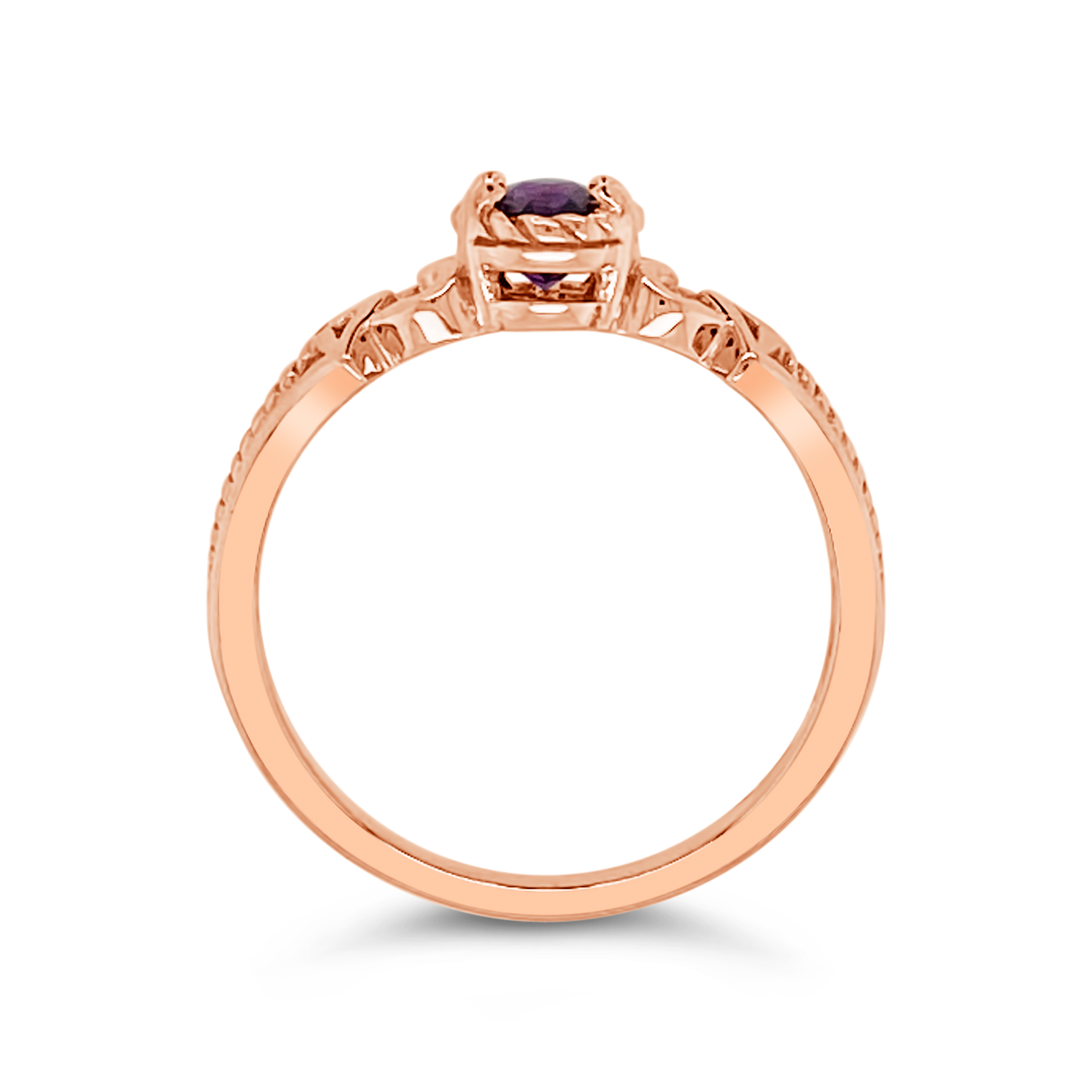 Irisa By Martin Binder Oval Amethyst Gemstone Ring