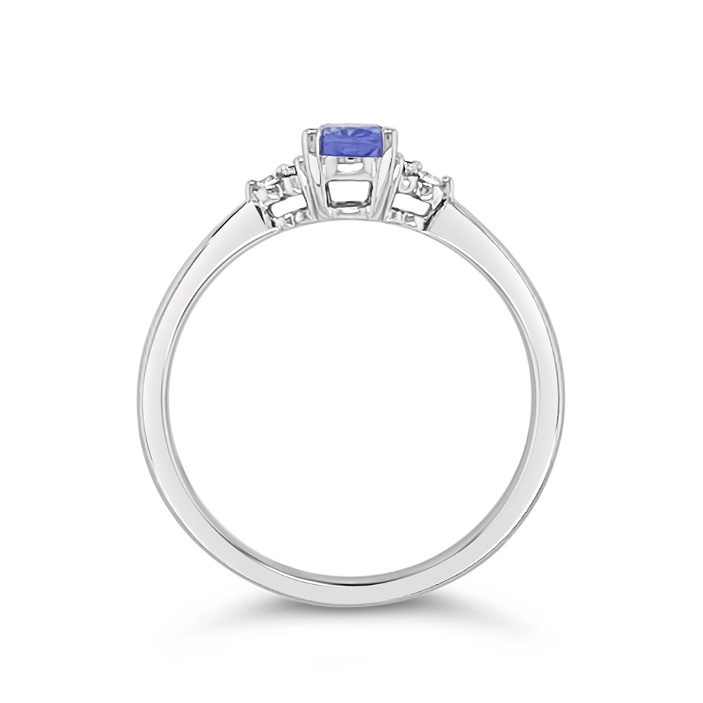 Irisa By Martin Binder Tanzanite & Diamond Accent Ring