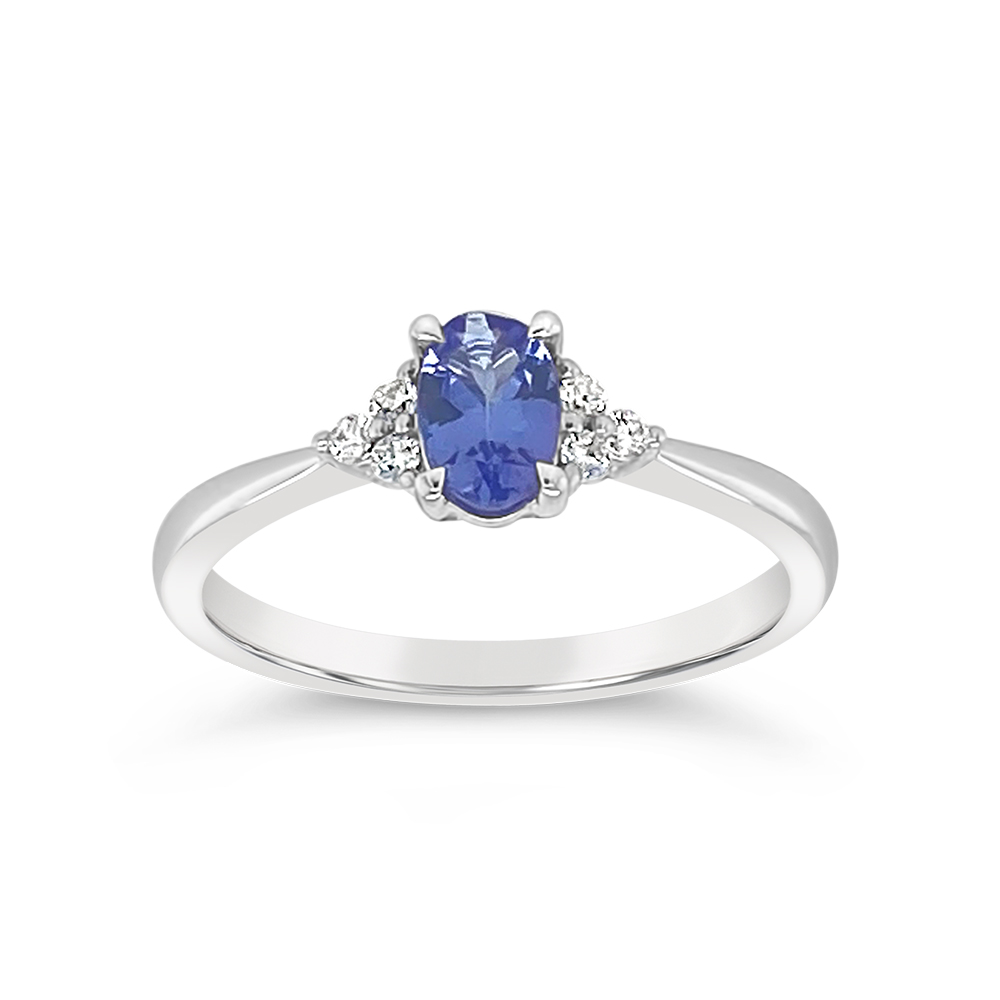 Irisa By Martin Binder Tanzanite & Diamond Accent Ring