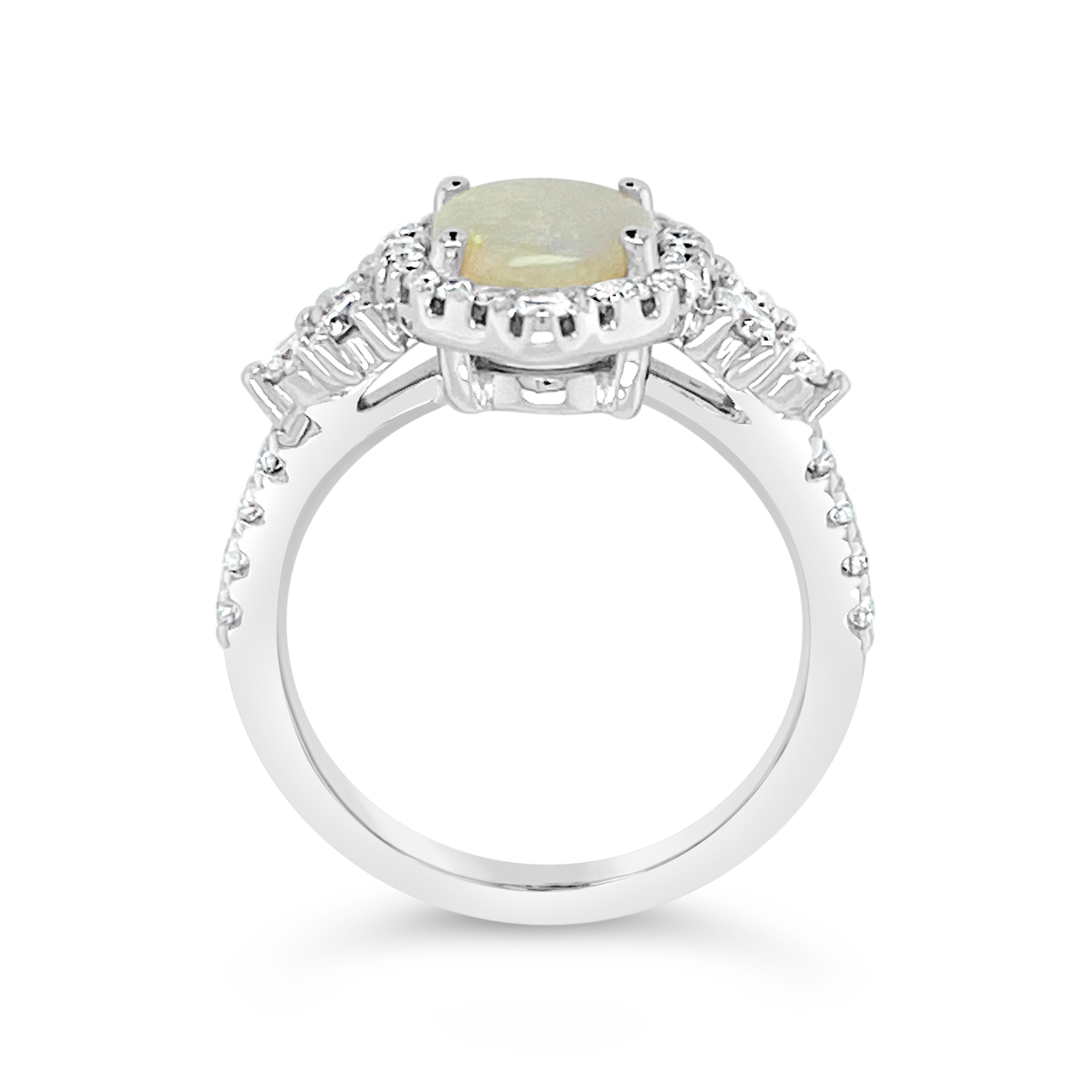 Irisa by Martin Binder Opal & Diamond Statement Ring