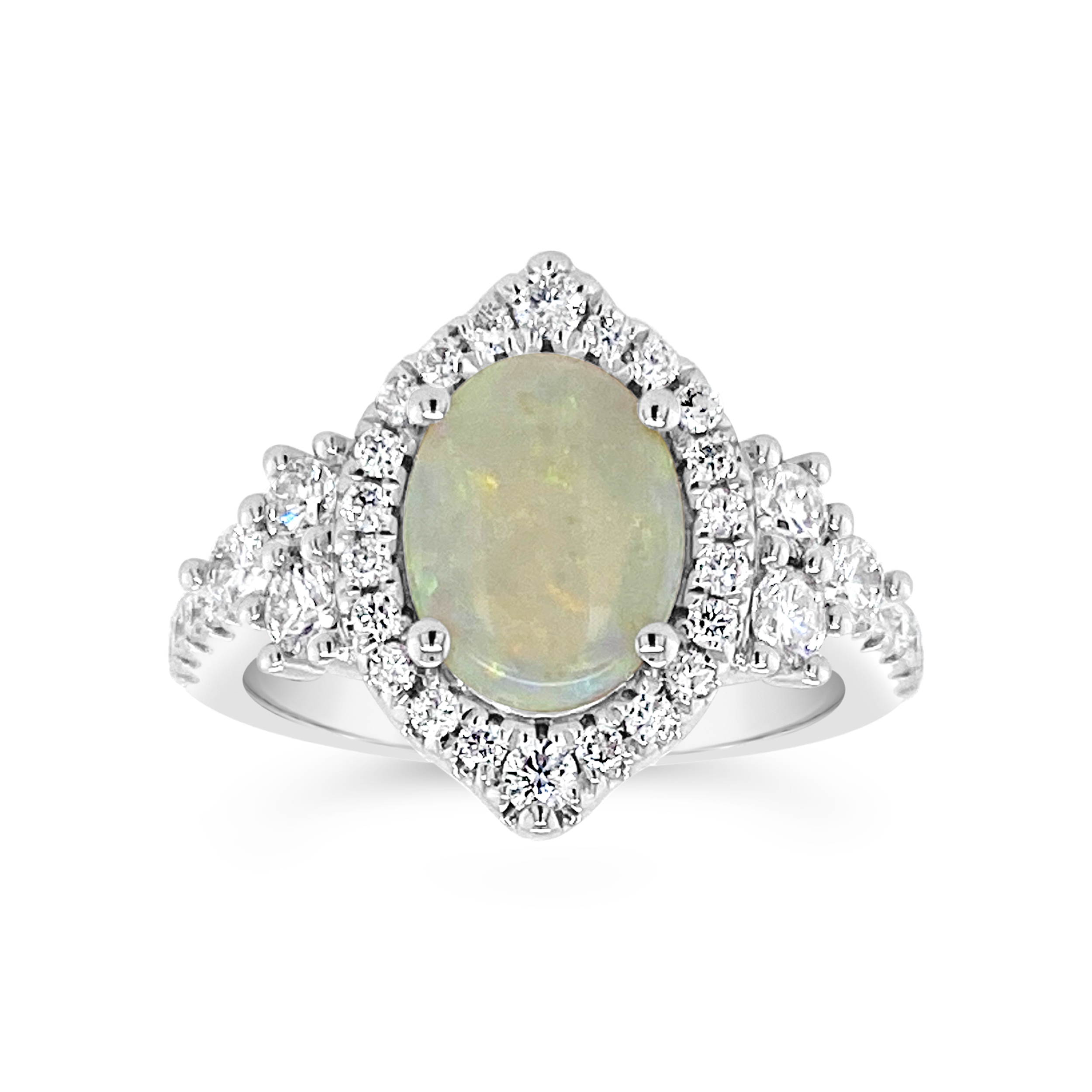 Irisa By Martin Binder Opal & Diamond Statement Ring