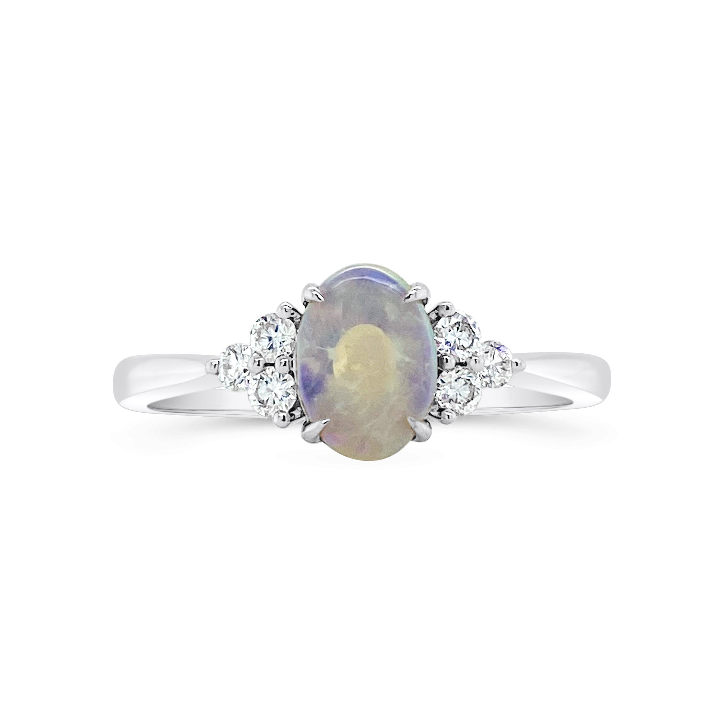 Irisa By Martin Binder Opal & Diamond Accent Ring