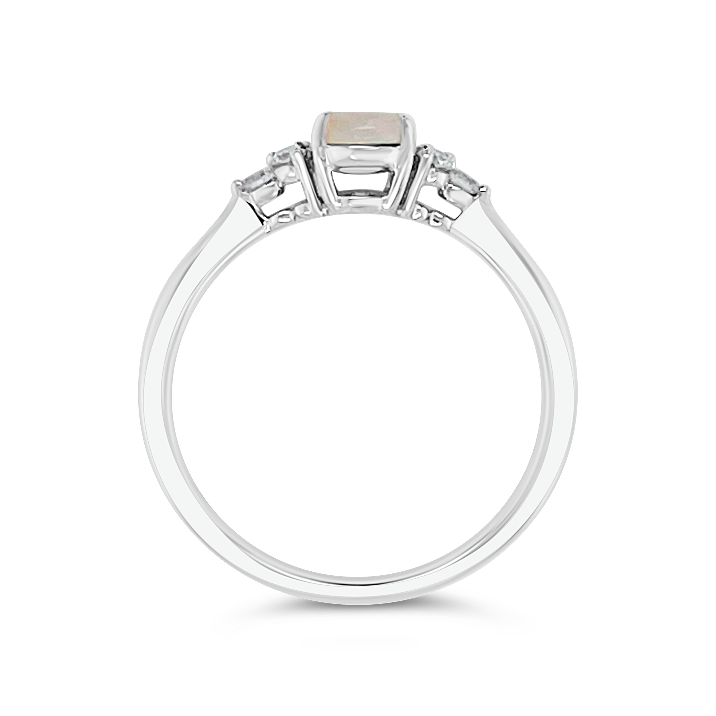 Irisa By Martin Binder Opal & Diamond Accent Ring