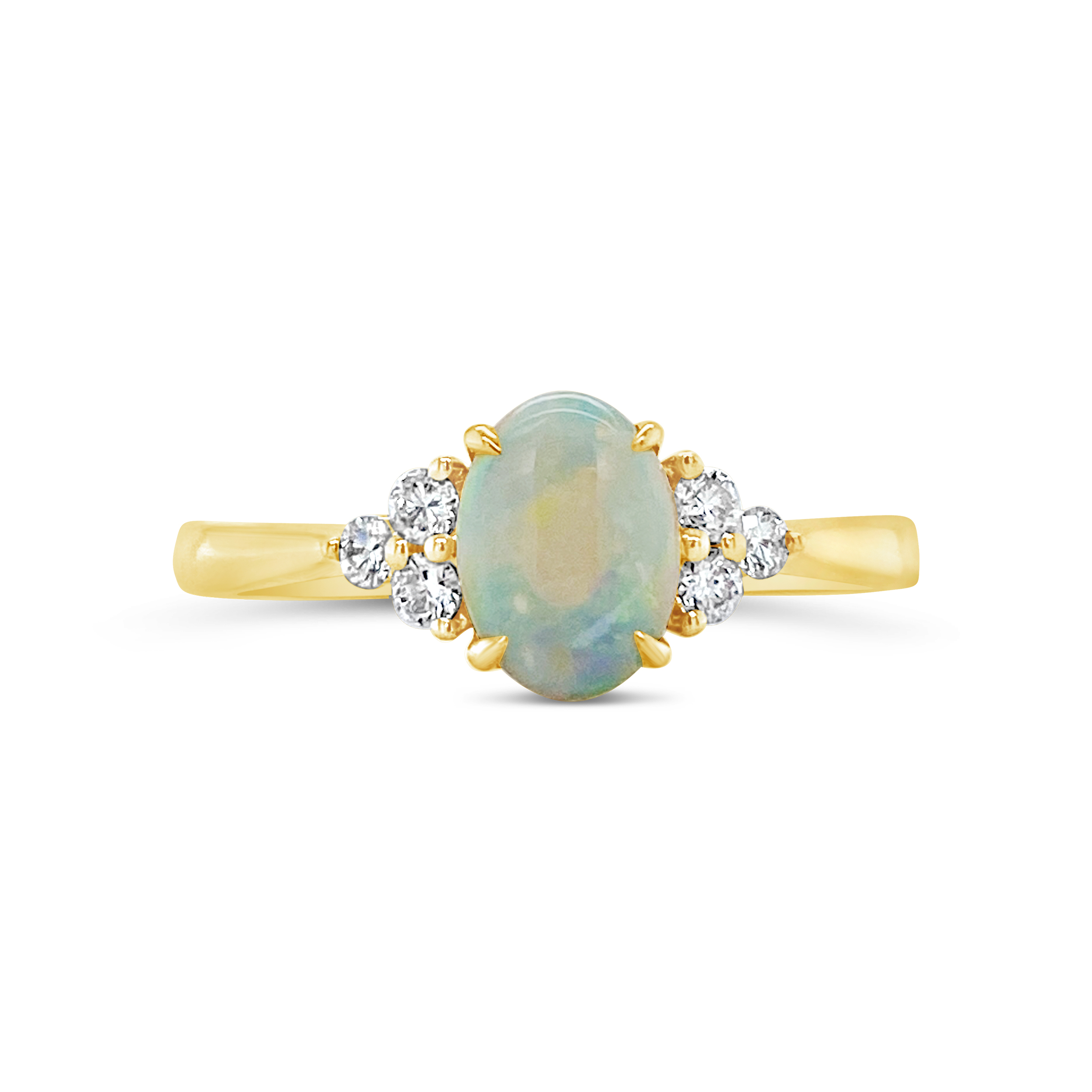 Irisa By Martin Binder Opal & Diamond Accent Ring