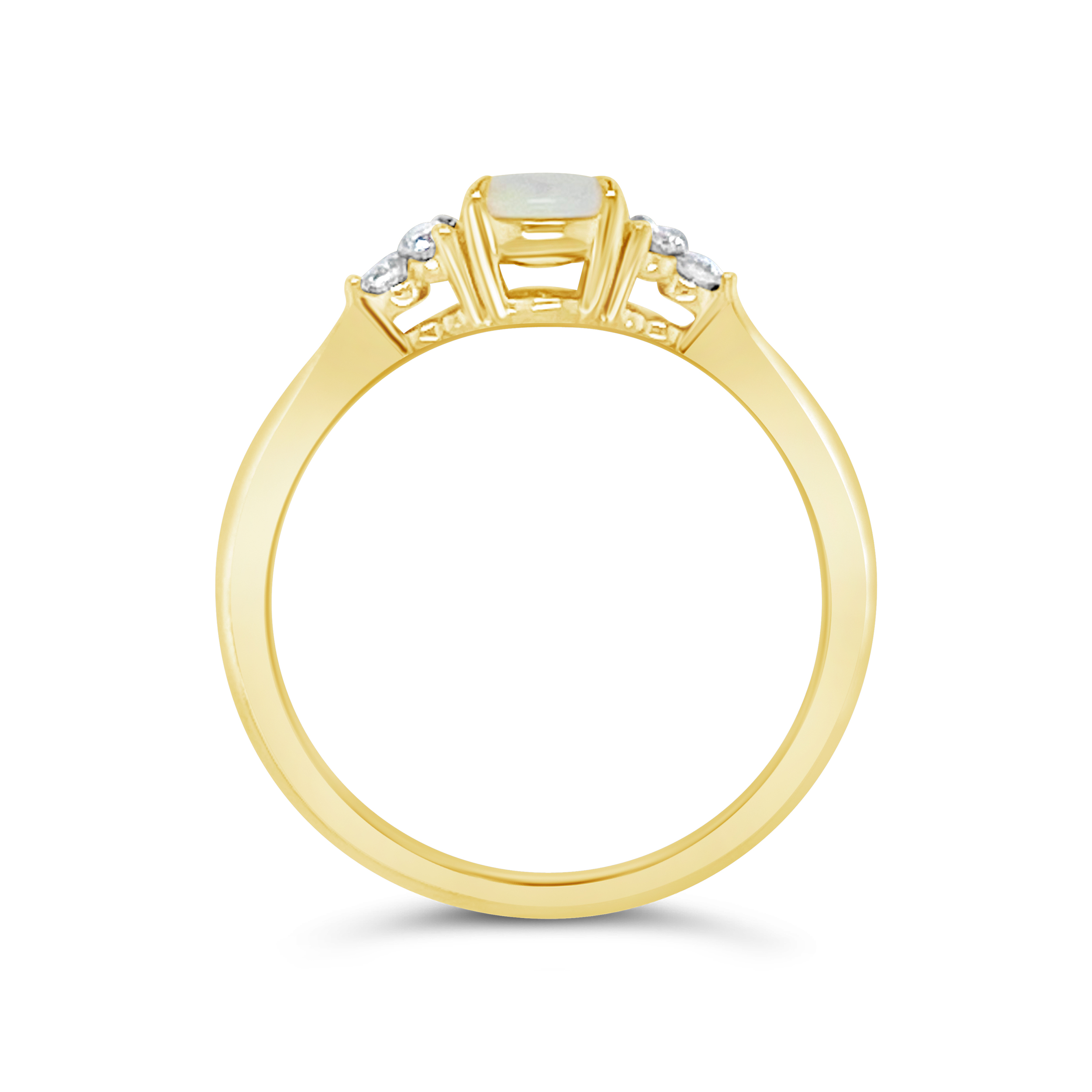 Irisa By Martin Binder Opal & Diamond Accent Ring