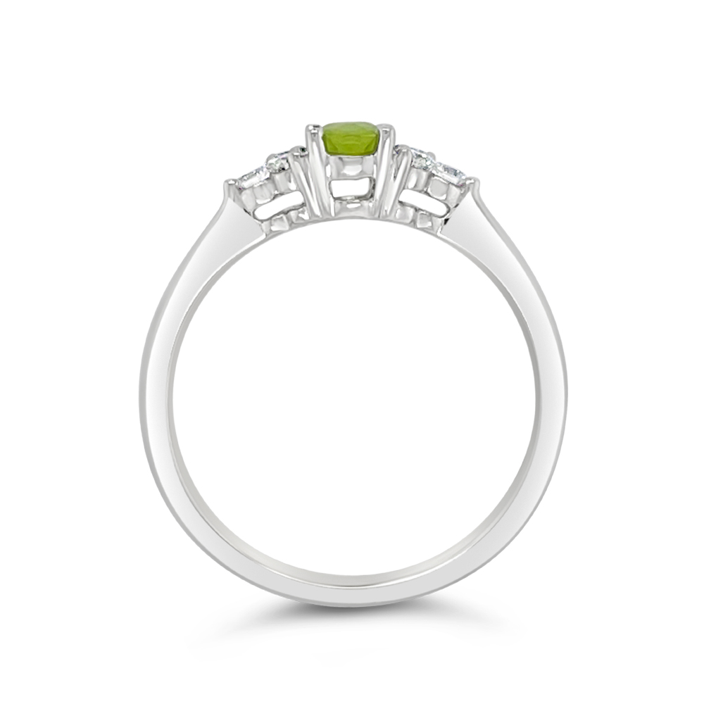 Irisa By Martin Binder Peridot & Diamond Accent Ring