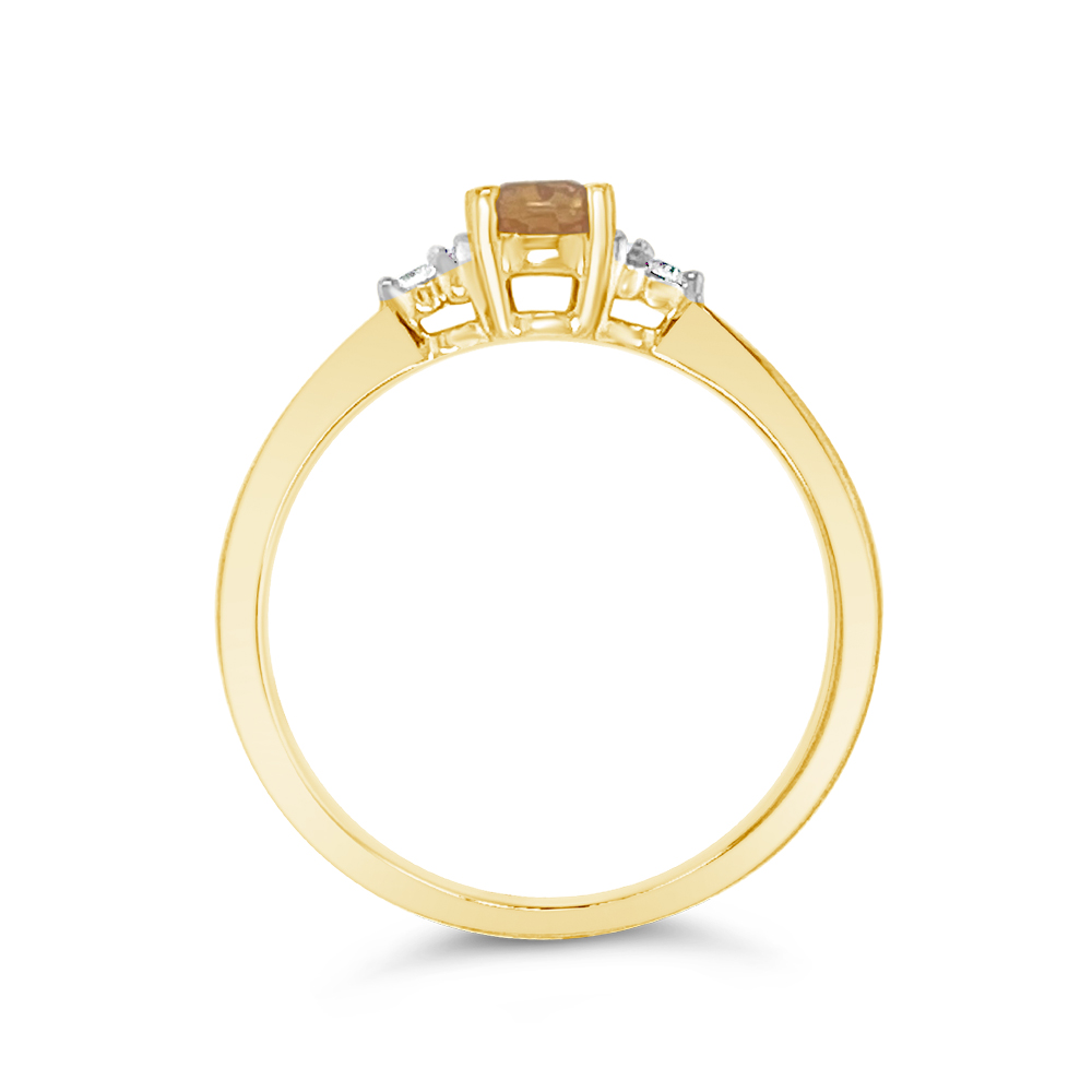 Irisa By Martin Binder Citrine & Diamond Accent Ring