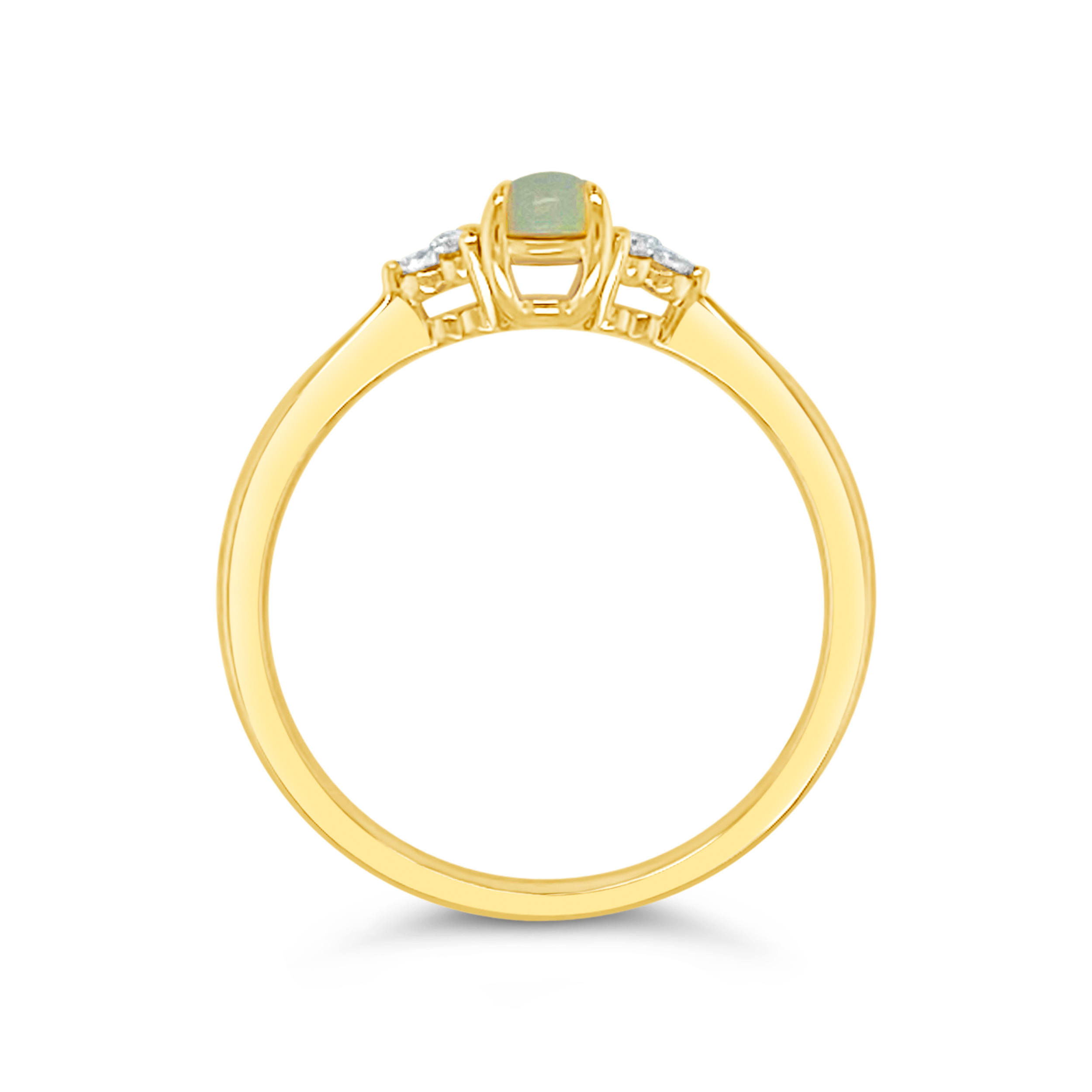 Irisa By Martin Binder Opal & Diamond Accent Ring