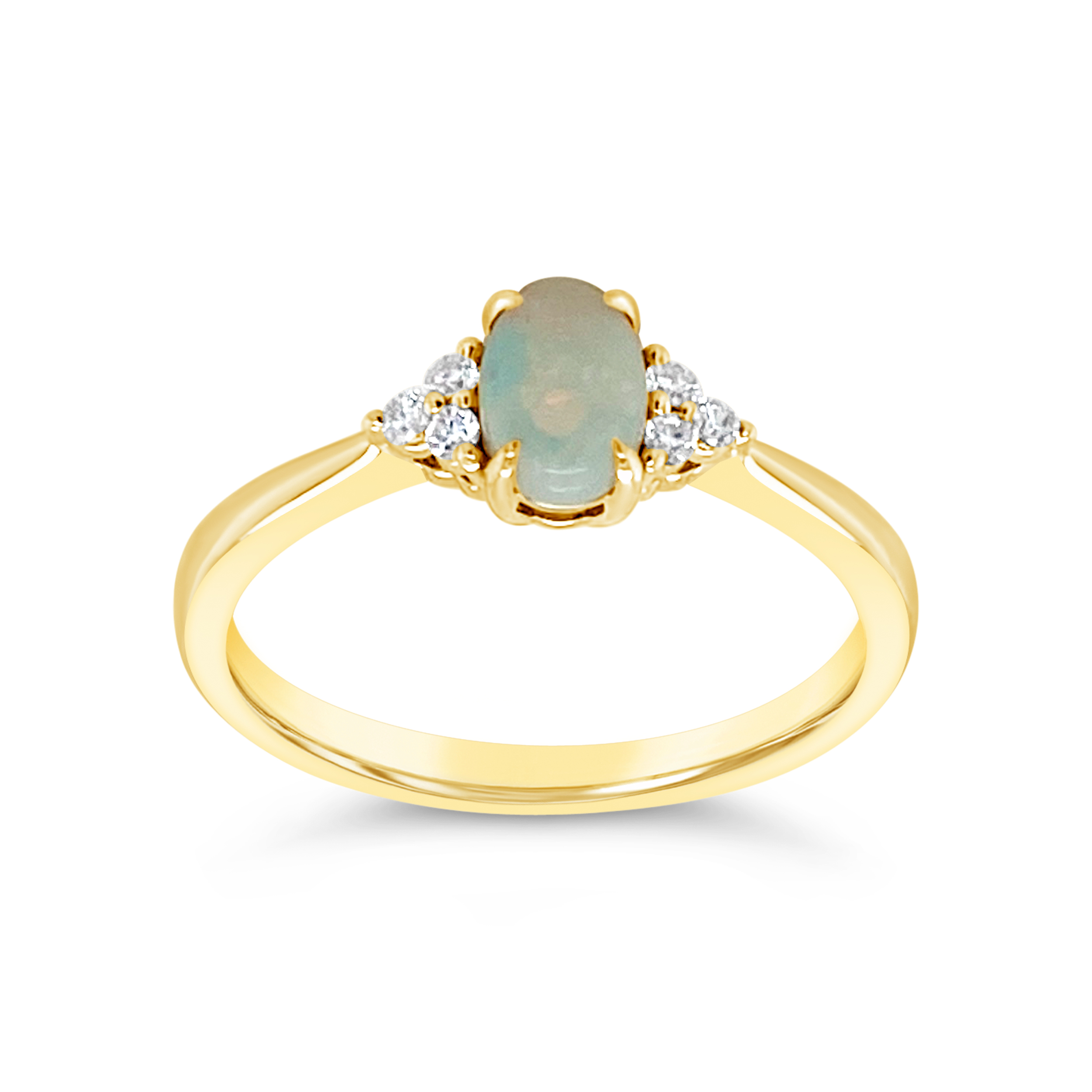 Irisa By Martin Binder Opal & Diamond Accent Ring