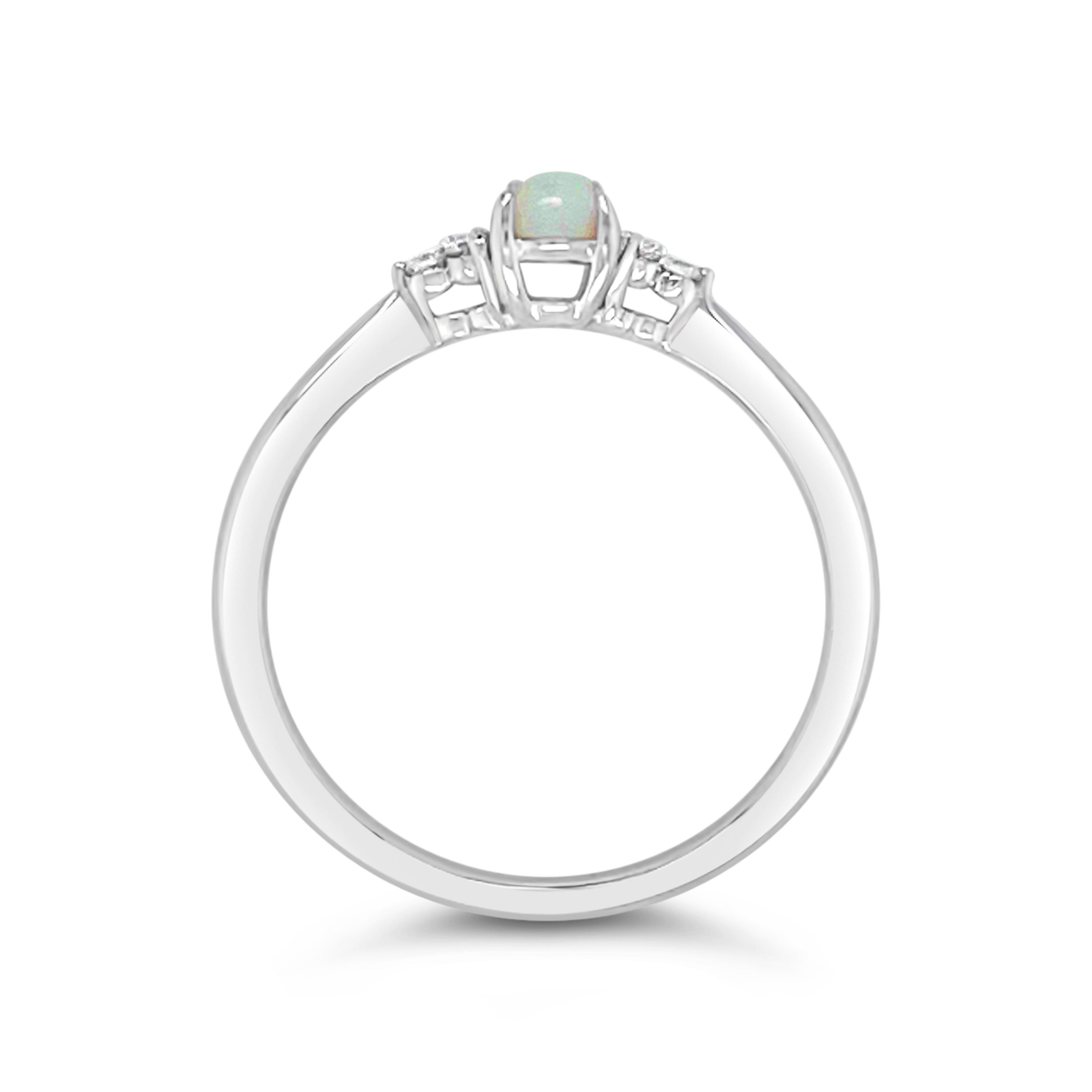 Irisa By Martin Binder Opal & Diamond Accent Ring
