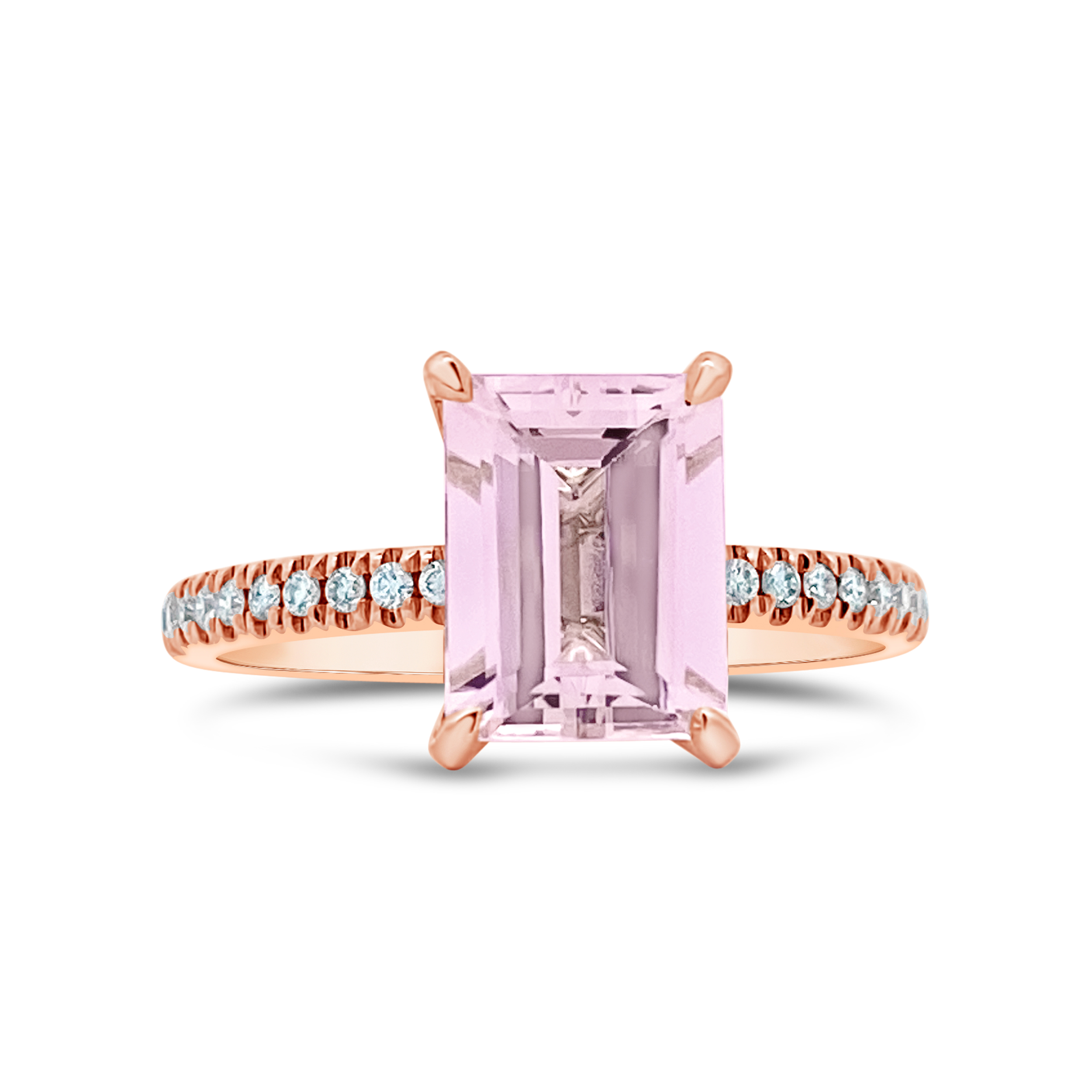 Irisa by Martin Binder Morganite & Diamond Ring