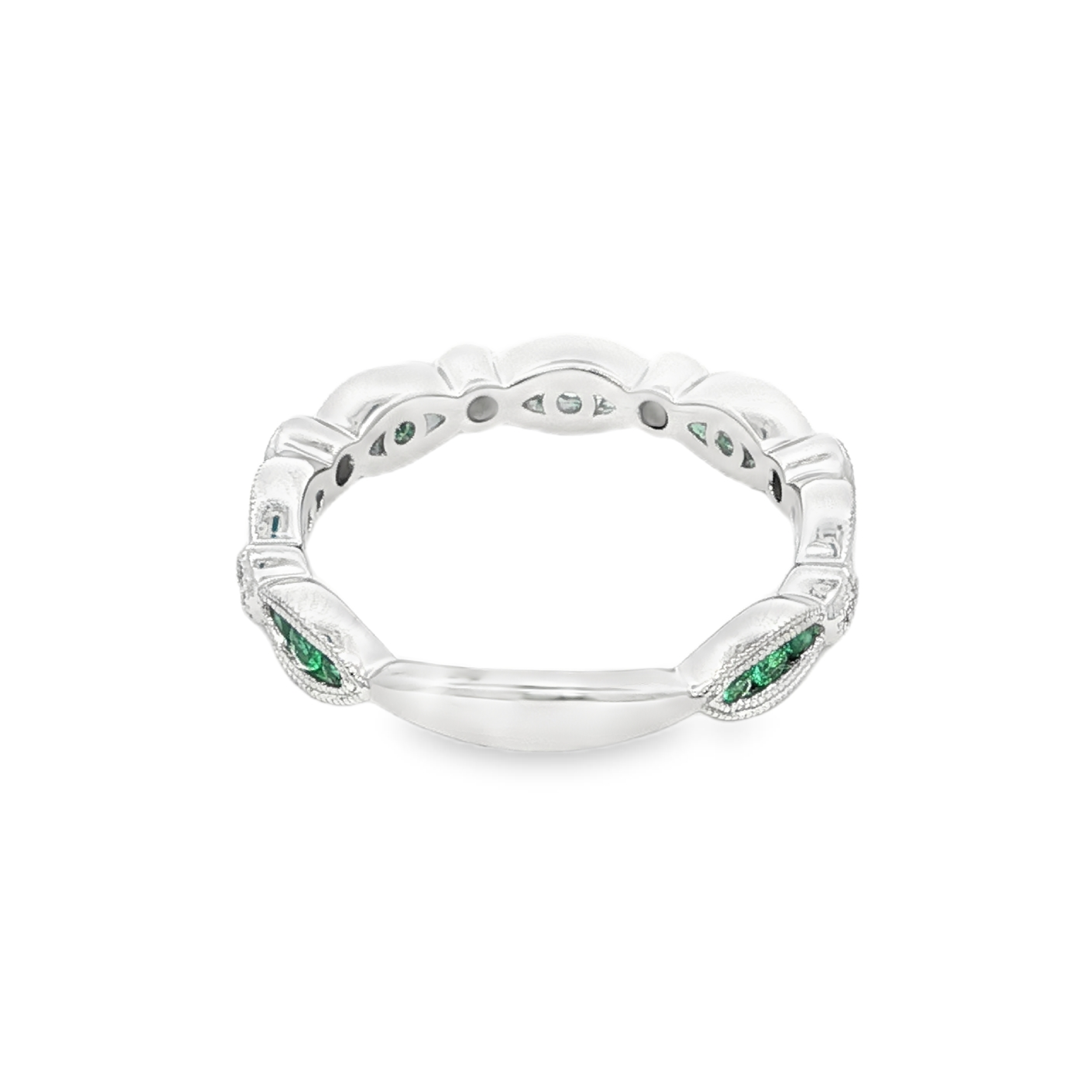 Irisa by Martin Binder Emerald & Diamond Ring
