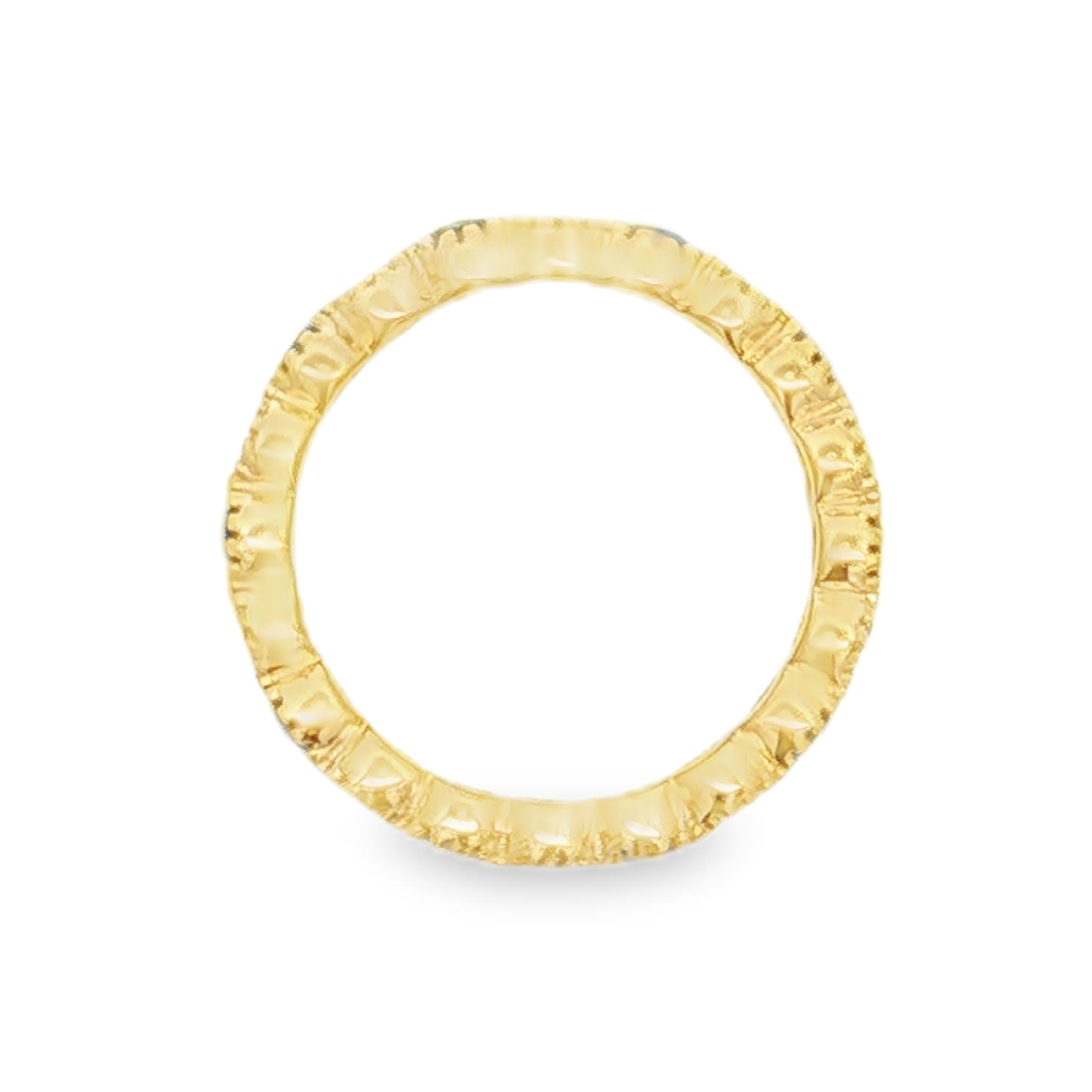 Irisa by Martin Binder Blue Sapphire & Diamond Stacking Band