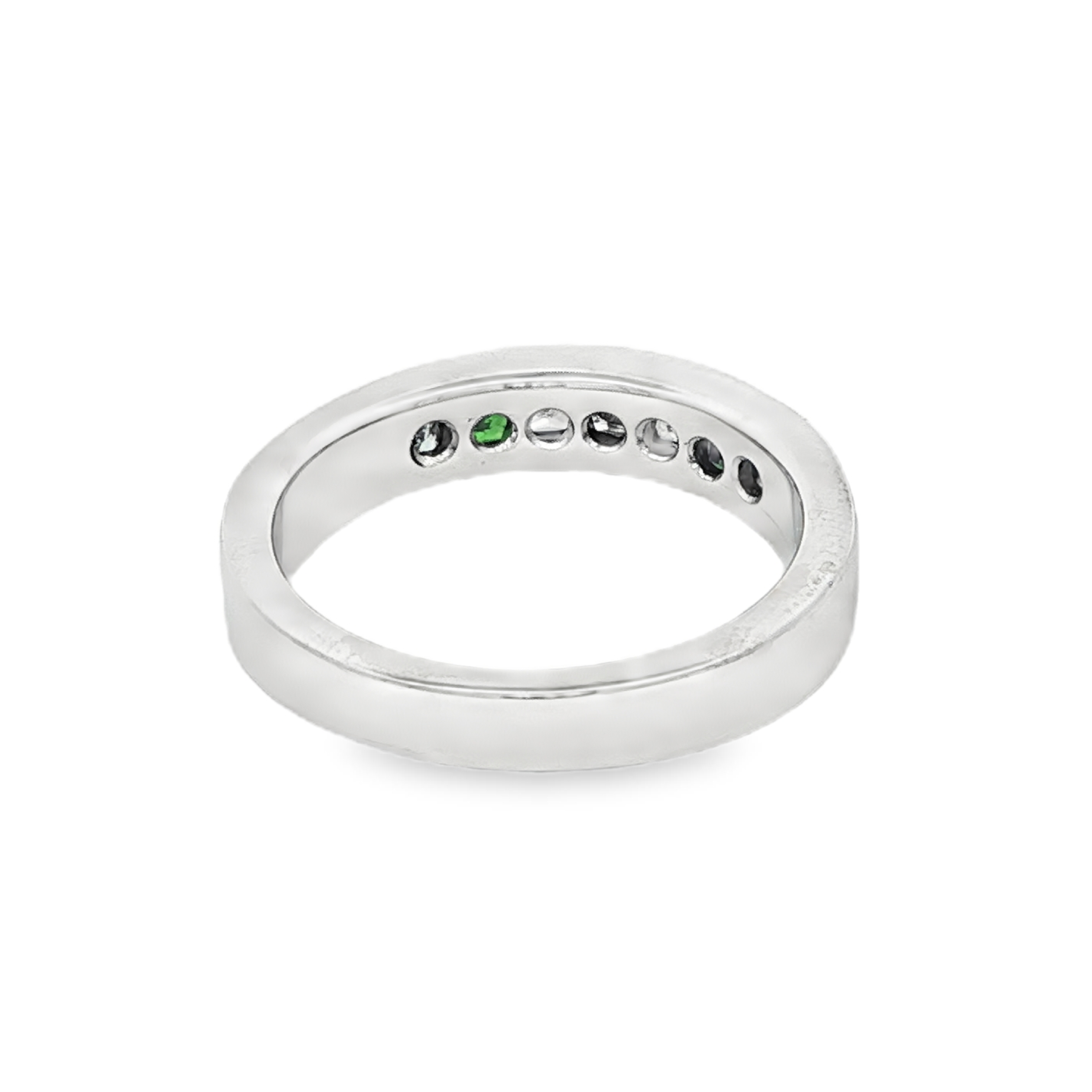 Irisa by Martin Binder Gemstone & Diamond Channel Band